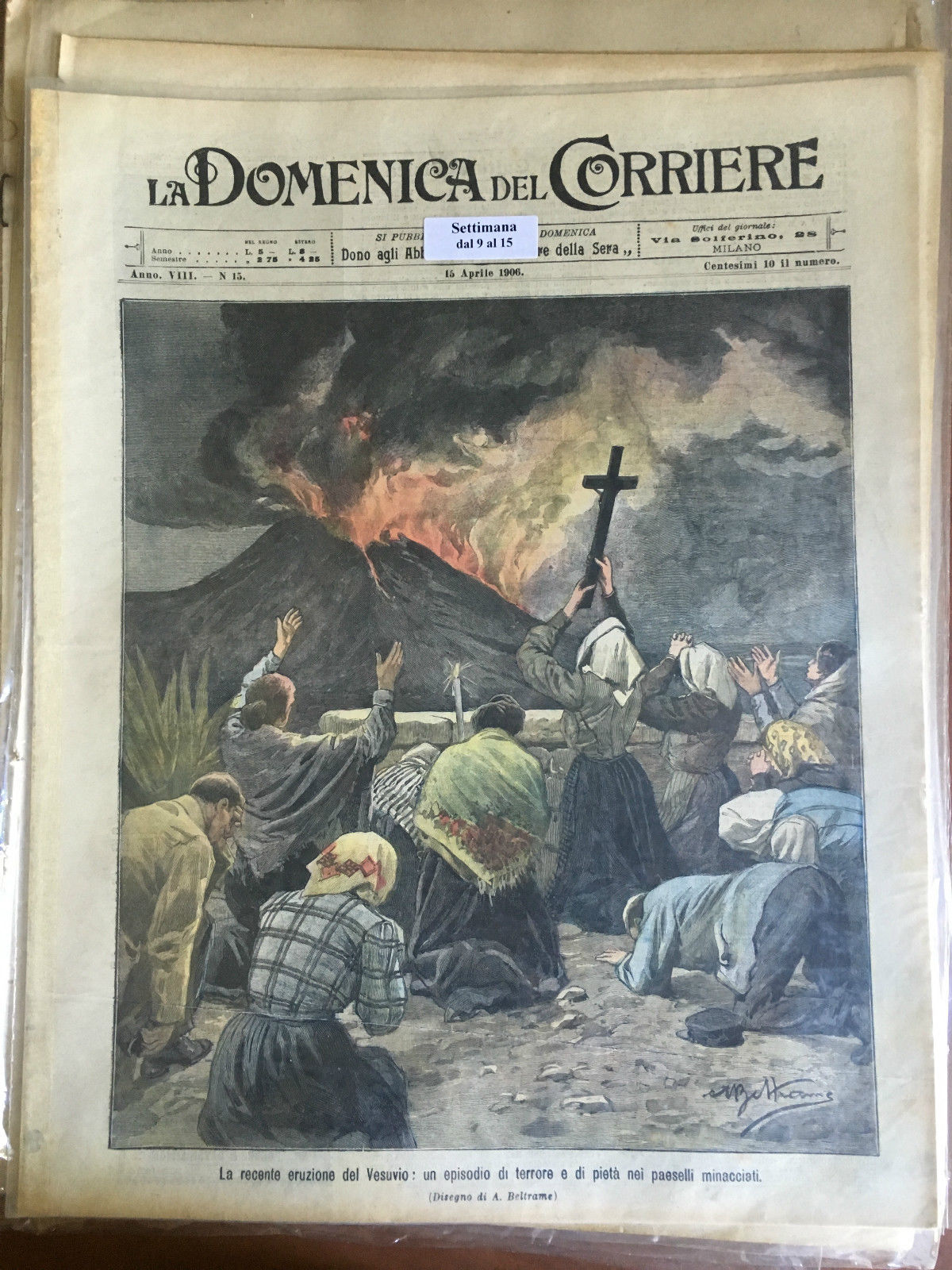 La Domenica del Corriere Anno VIII n^ 15 - 15 …