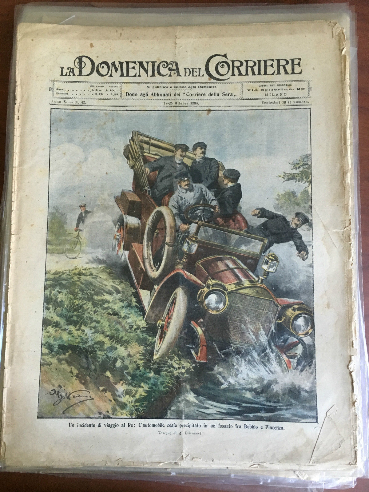 La Domenica del Corriere Anno X n^ 42 - 18/25 …