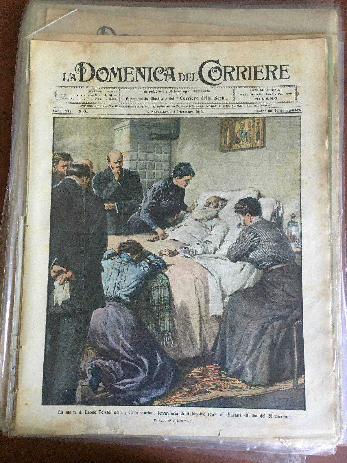 La Domenica del Corriere Anno XII n^ 48 - 27 …