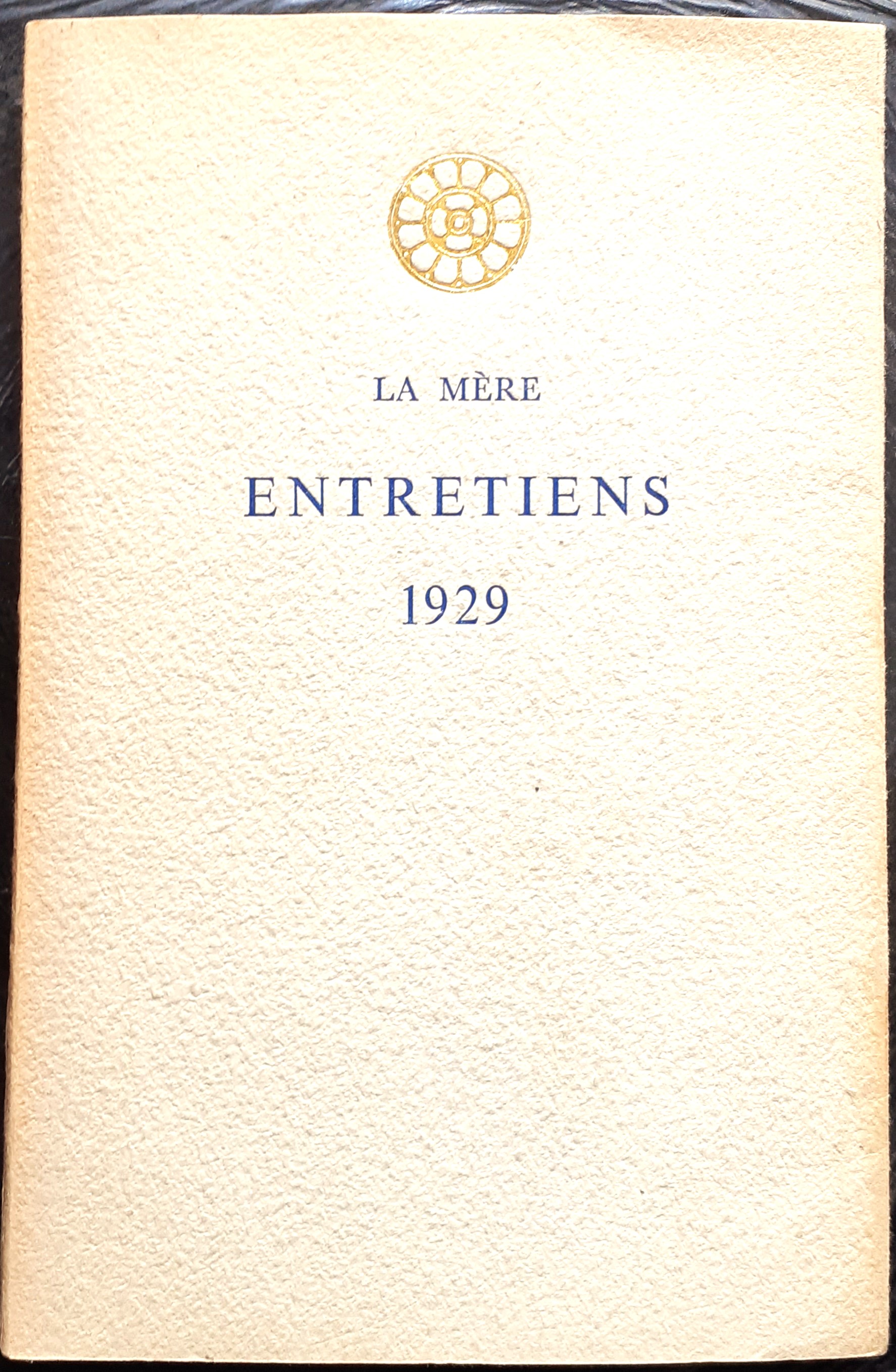La mère. Entretiens 1929