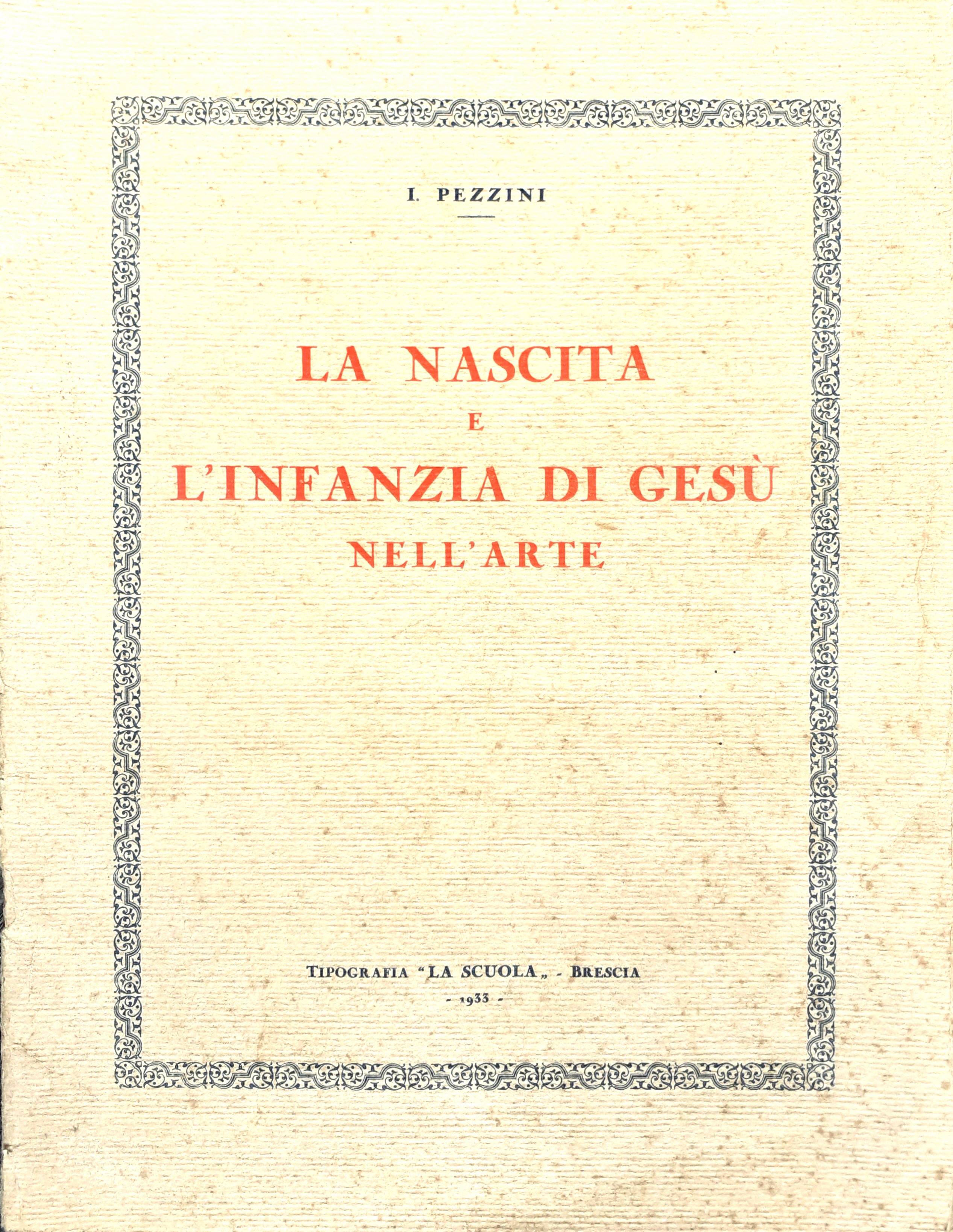 La nascita e l'infanzia di Gesù nell'arte Tipografia la Scuola …