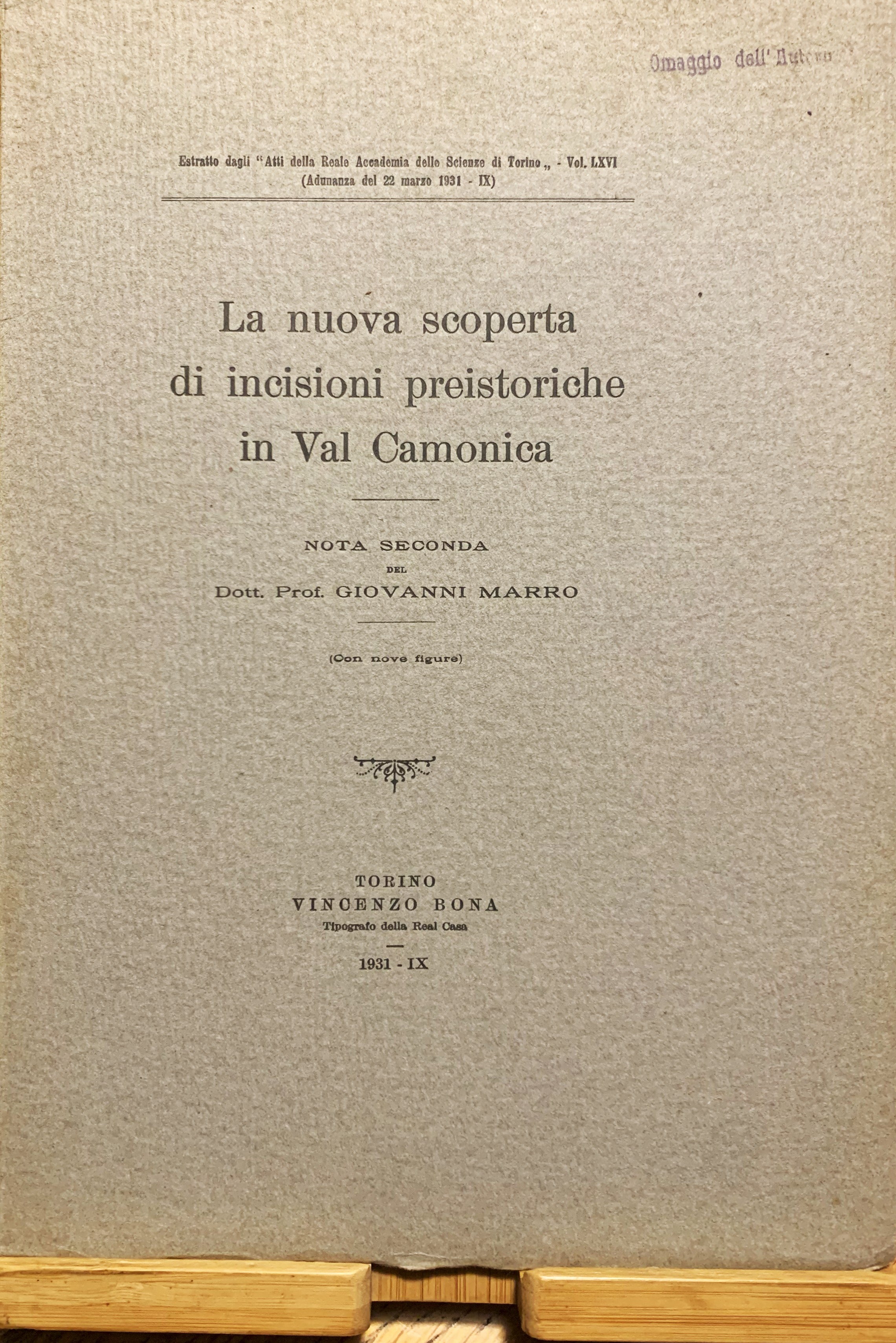 La nuova scoperta di incisioni preistoriche in Val Camonica. Nota …