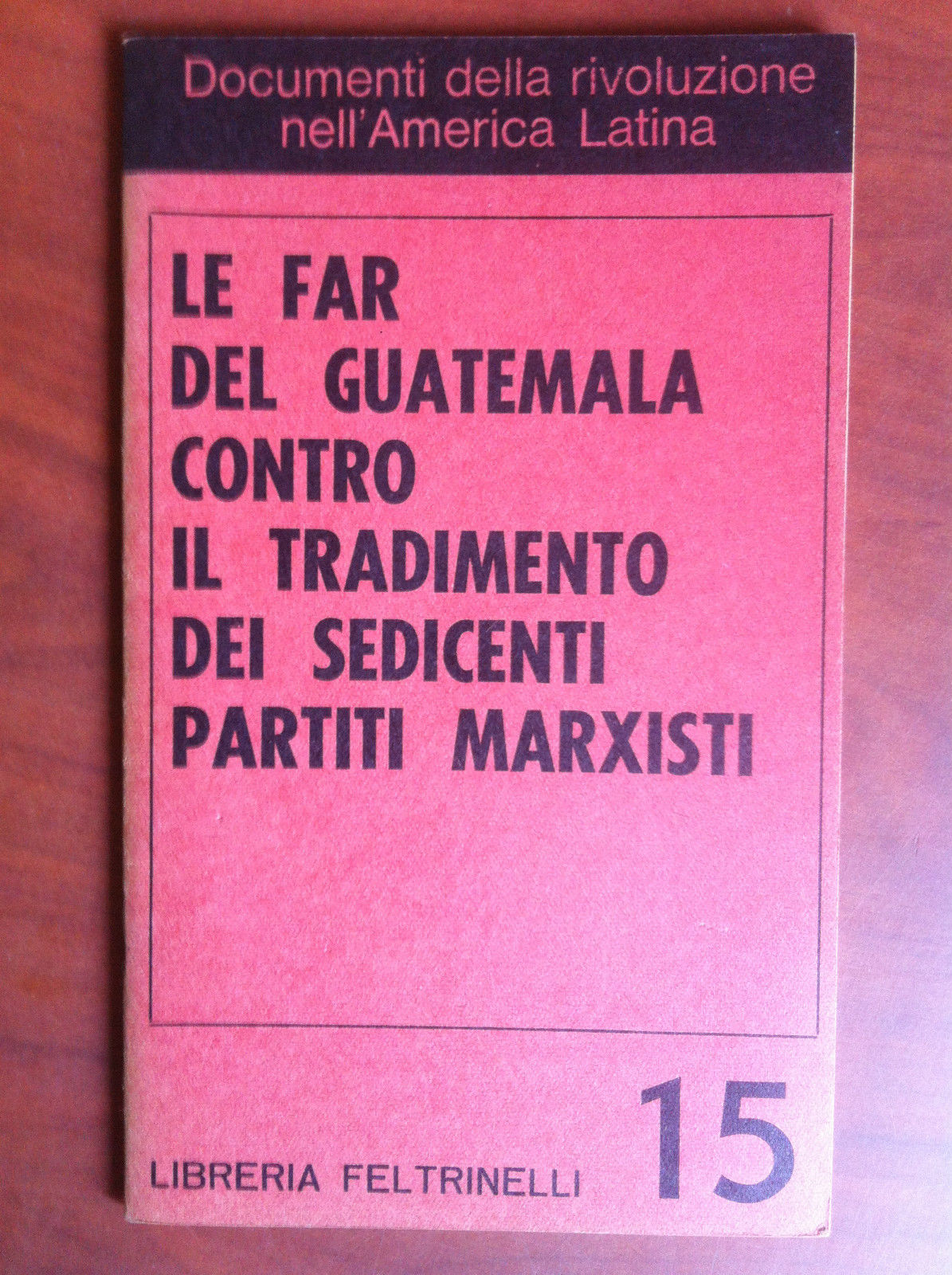 Le far del Guatemala contro il tradimento dei sedicenti partiti …