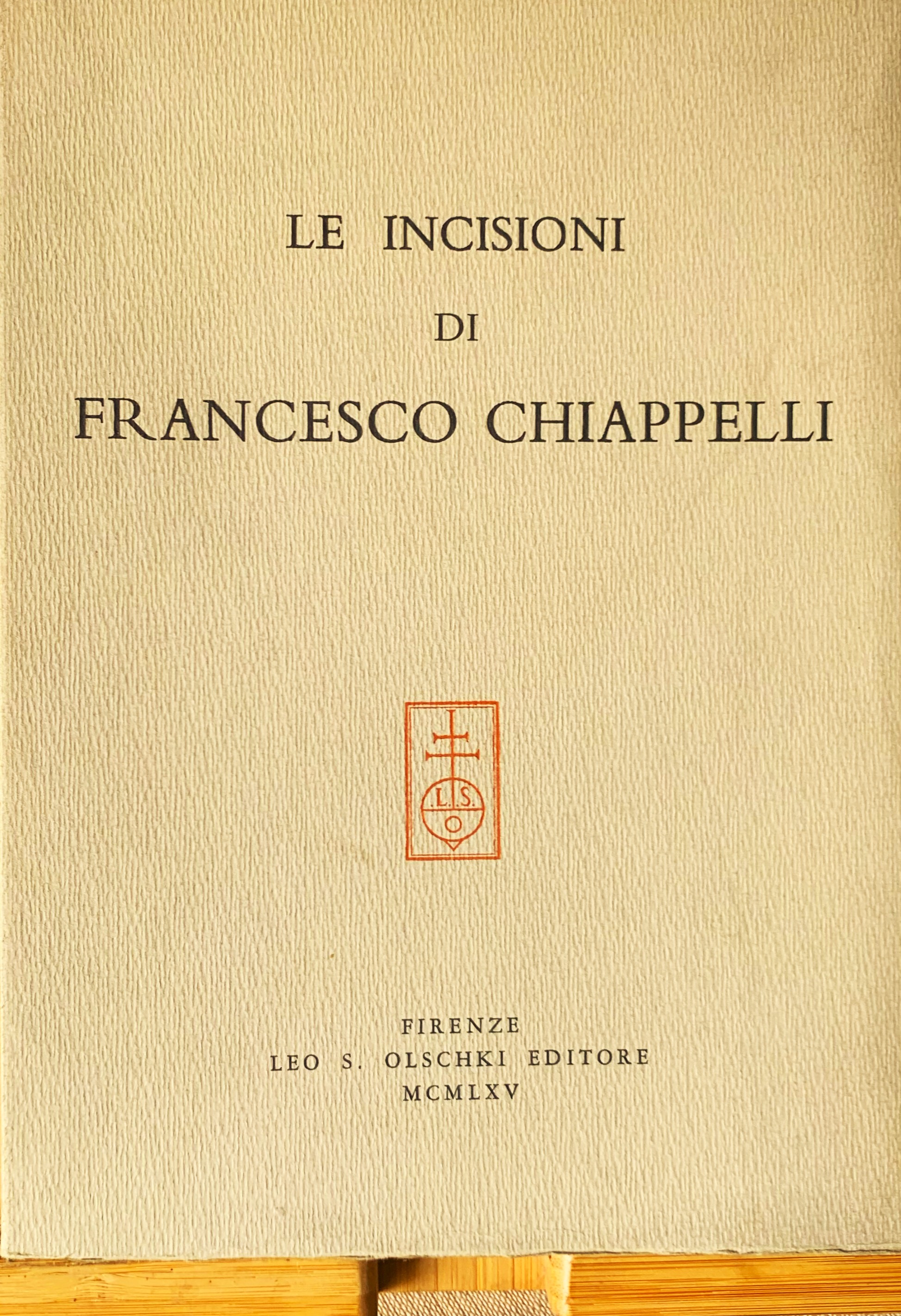Le incisioni di Francesco Chiappelli