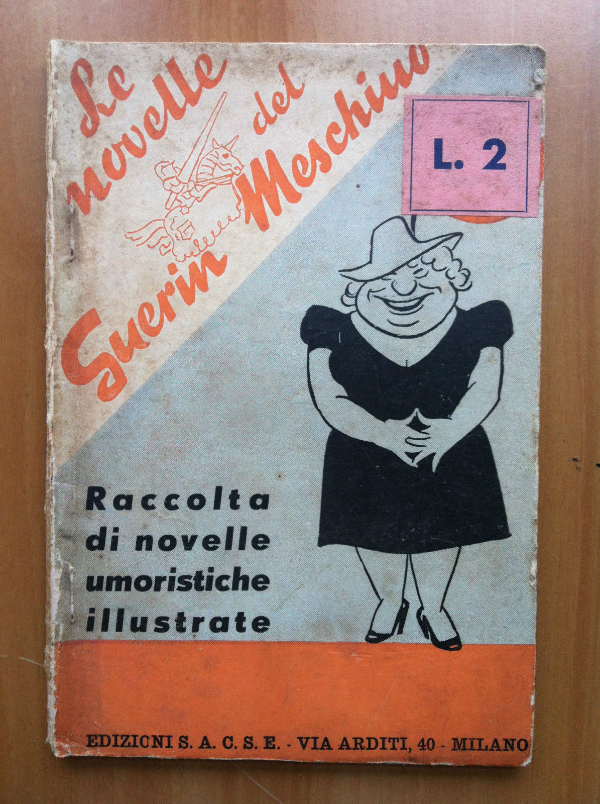 Le novelle del Guerin Meschino SACSE inizi '900 - E15857