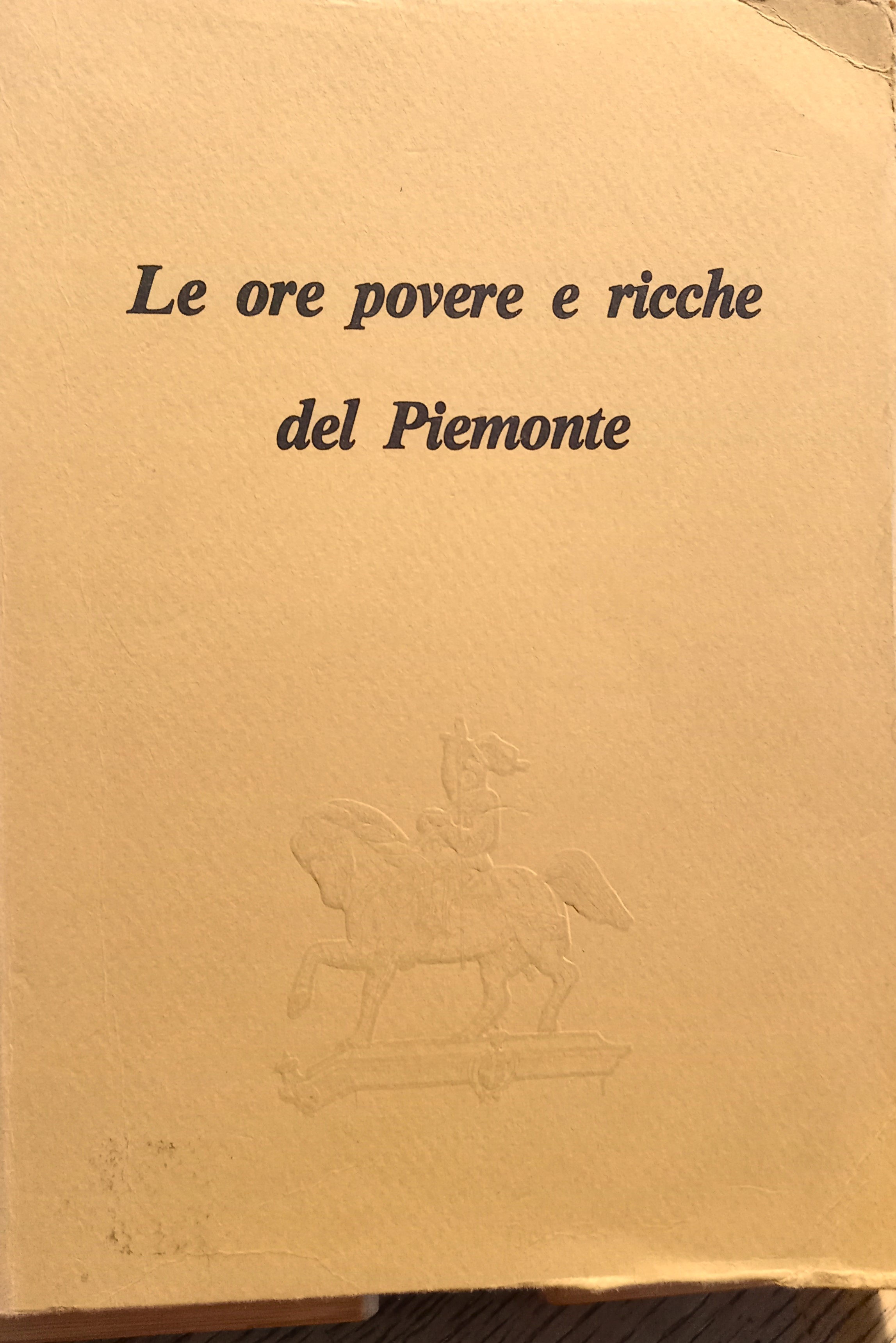 Le ore povere e ricche del Piemonte