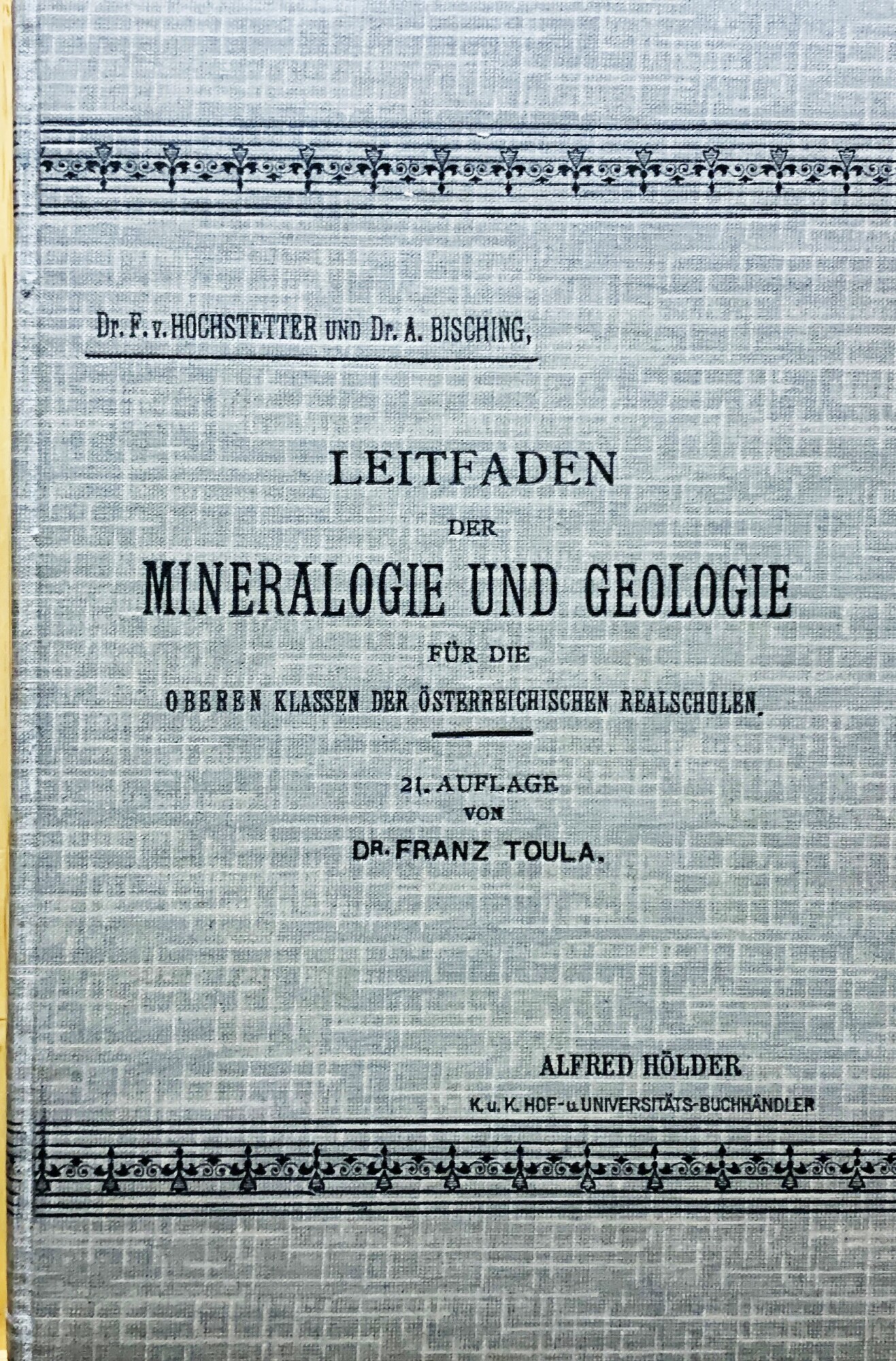 Leitfaden der Mineralogie und Geologie für die oberen Klassen der …