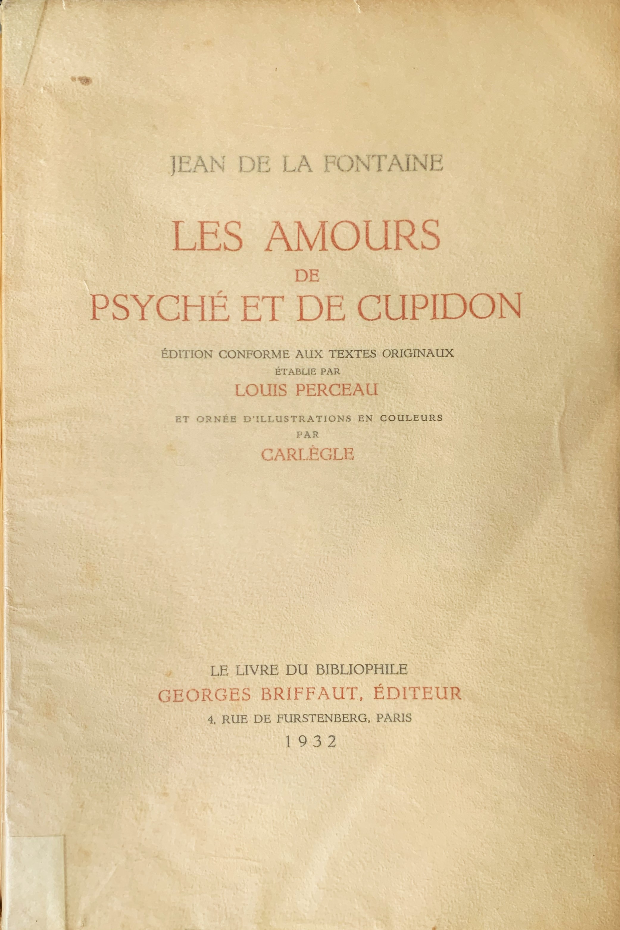 Les Amours de Psyché et de Cupidon