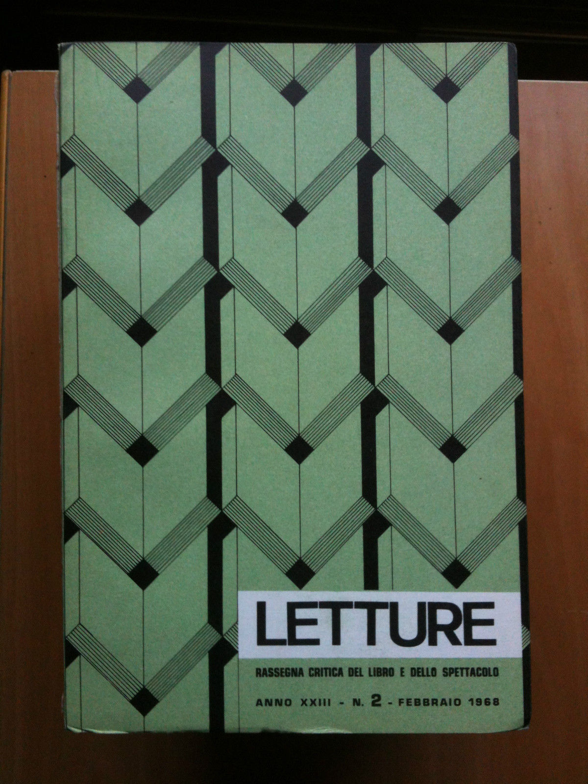 LETTURE Rassegna critica del ibro e dello spettacolo Anno XXIII …