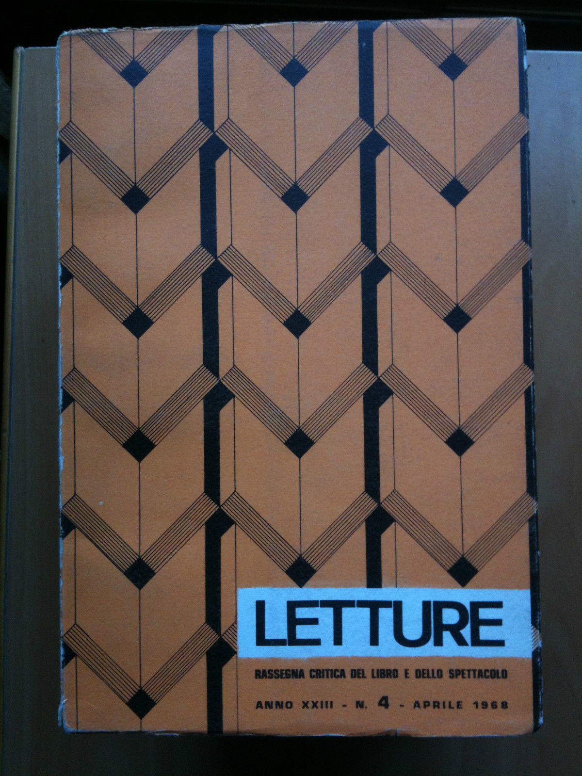 LETTURE Rassegna critica del ibro e dello spettacolo Anno XXIII …