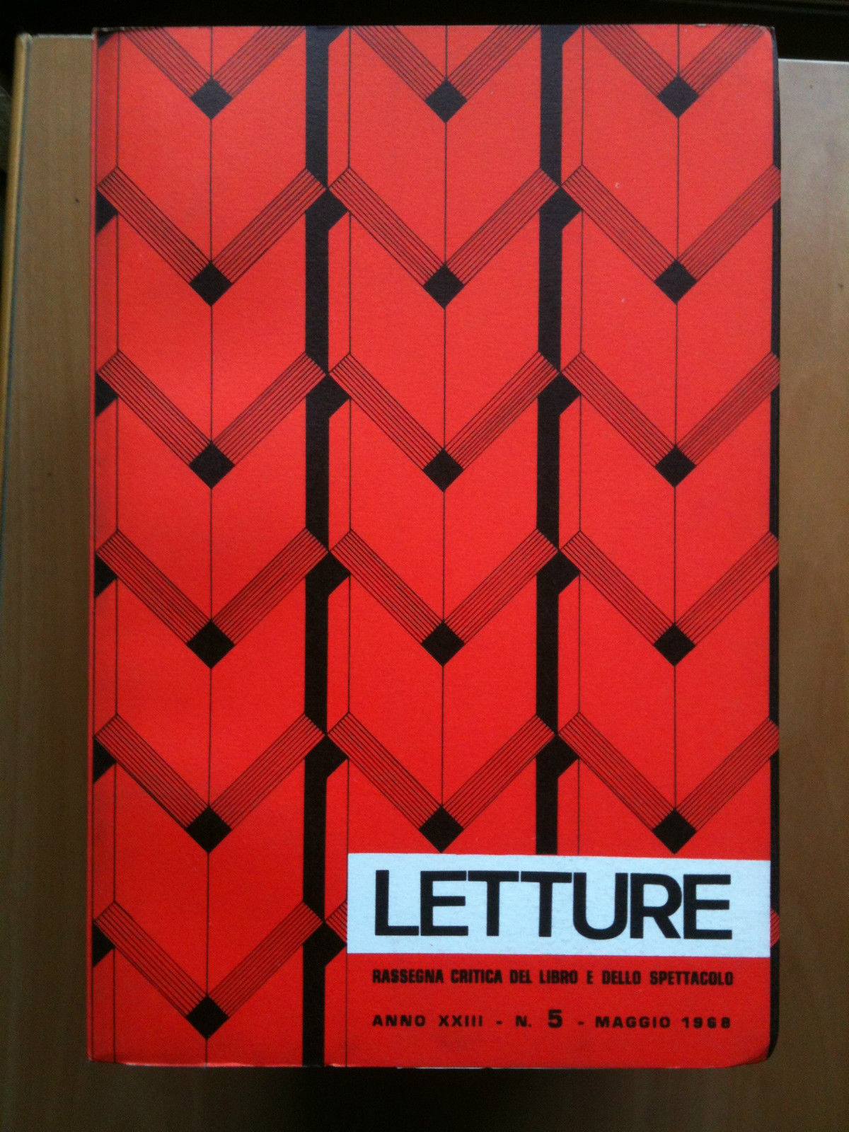 LETTURE Rassegna critica del ibro e dello spettacolo Anno XXIII …