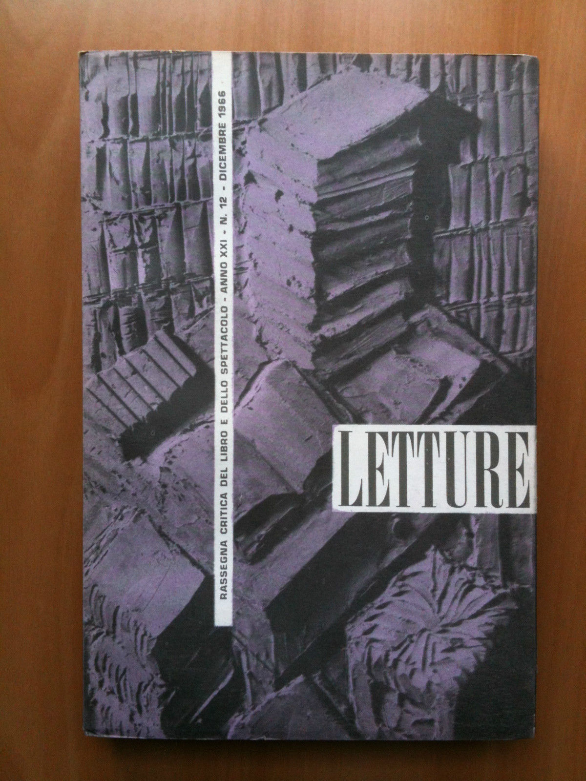 LETTURE Rassegna critica del libro dello spettacolo Anno XXI n^ …