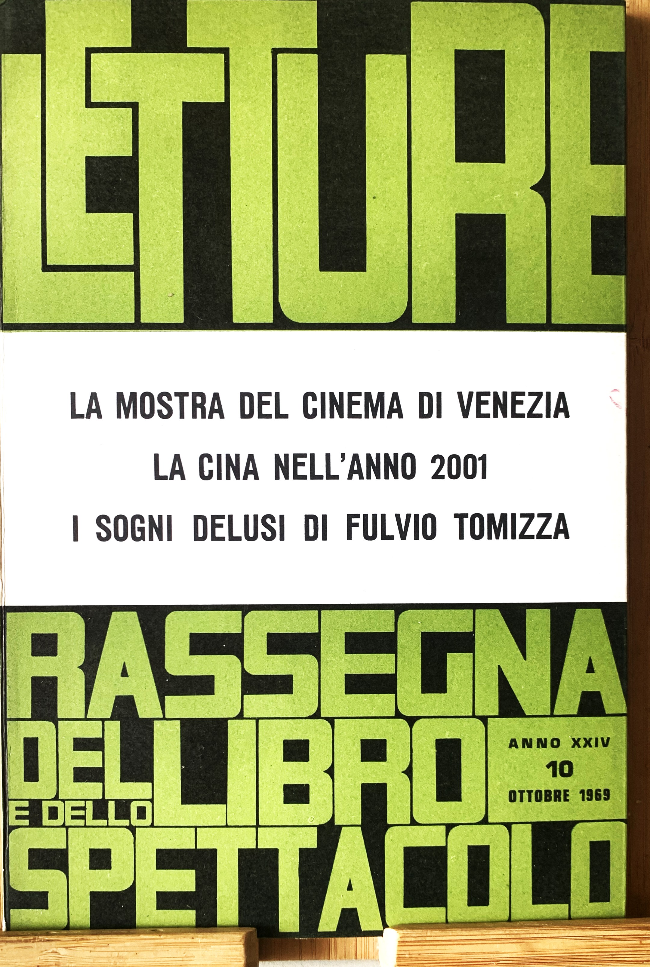 Letture rassegna critica del libro e dello spettacolo ottobre 1969