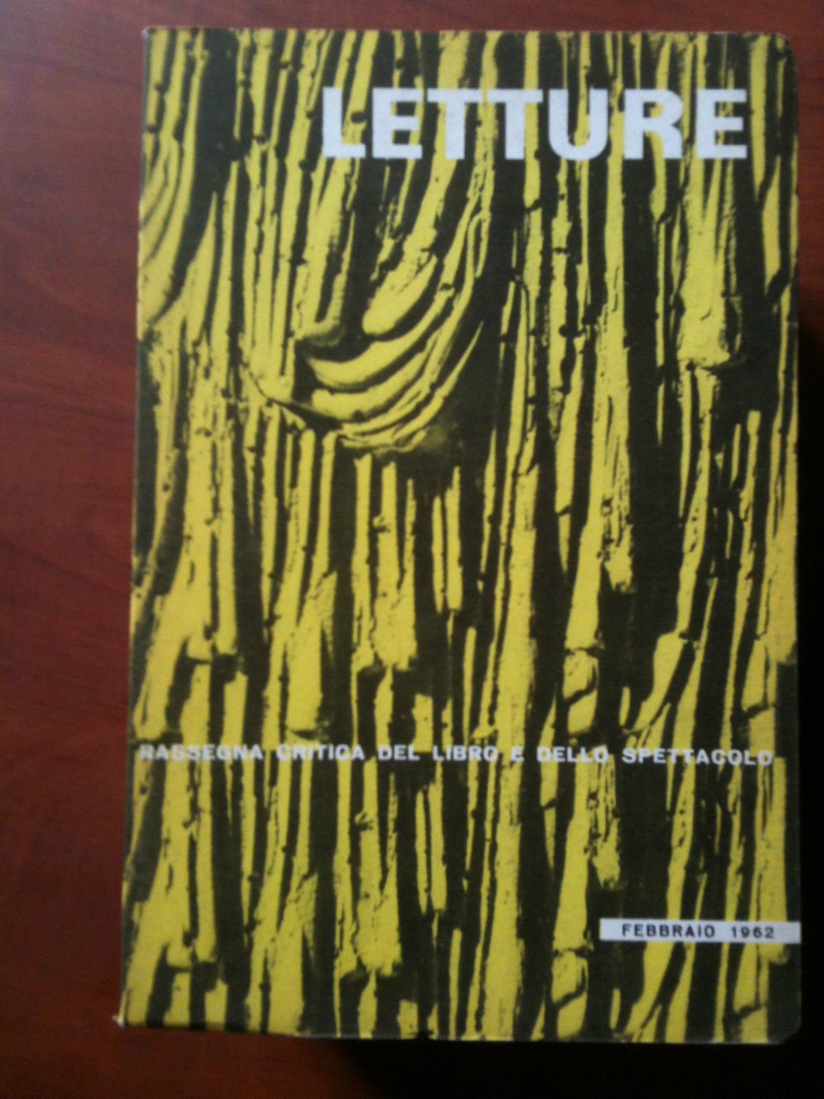 LETTURE rassegna critica del libro e spettacolo Anno XVII n^ …