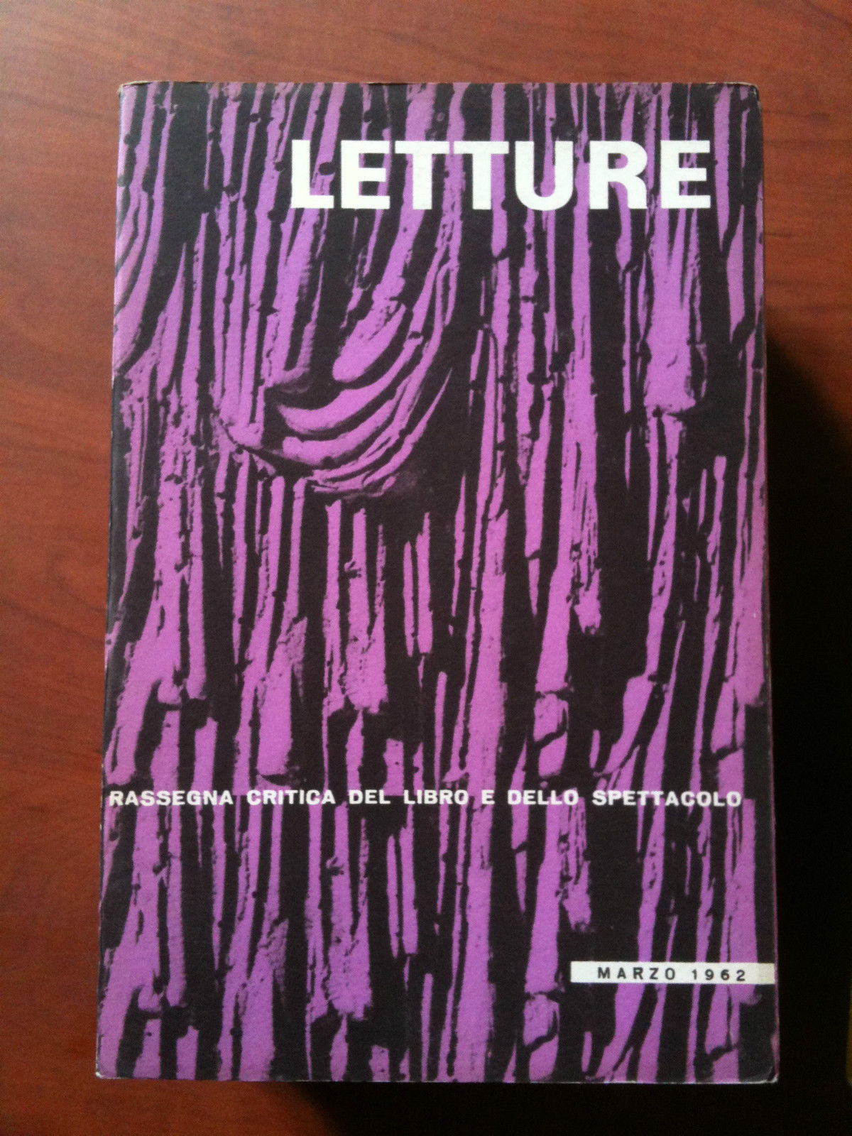 LETTURE rassegna critica del libro e spettacolo Anno XVII n^ …