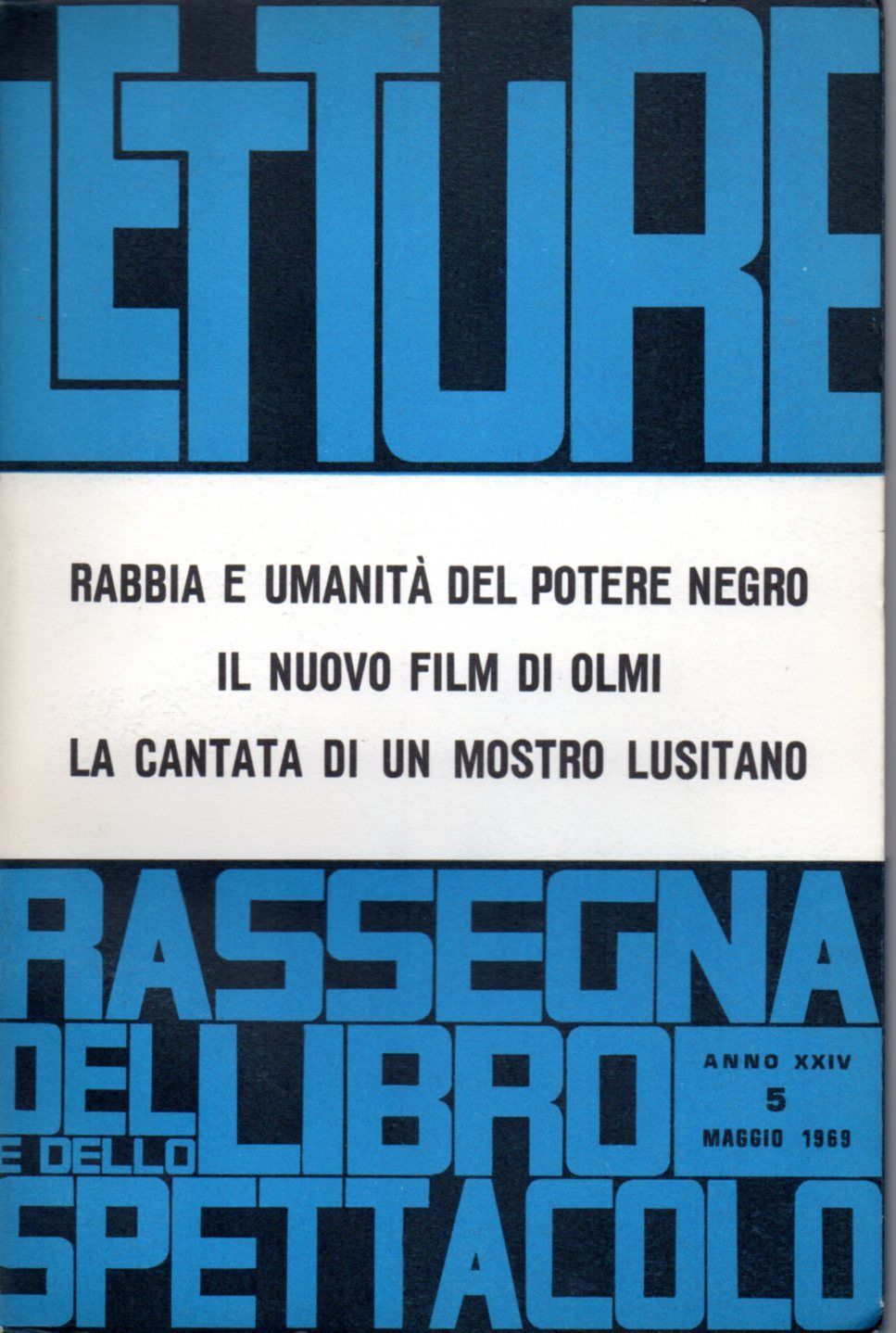 LETTURE rassegna critica del libro maggio 1969