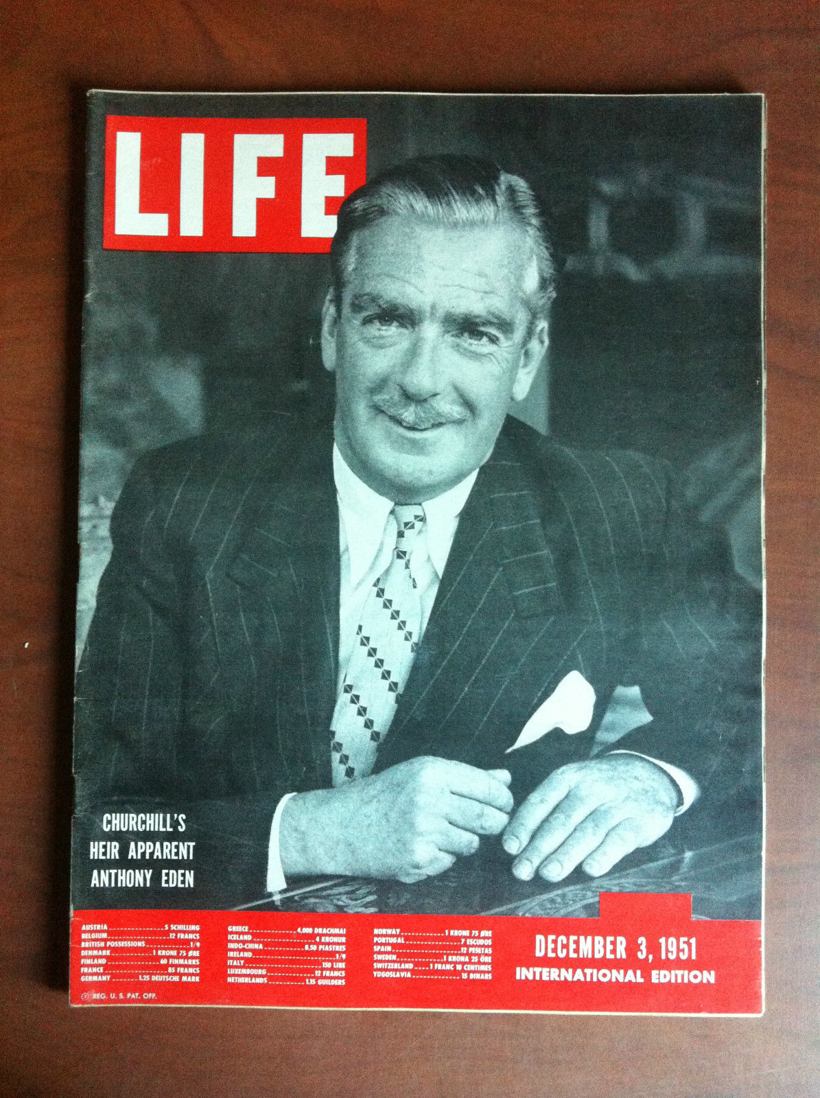 Life international Vol. 11 n^12 December 3, 1951 Cover Anthony …