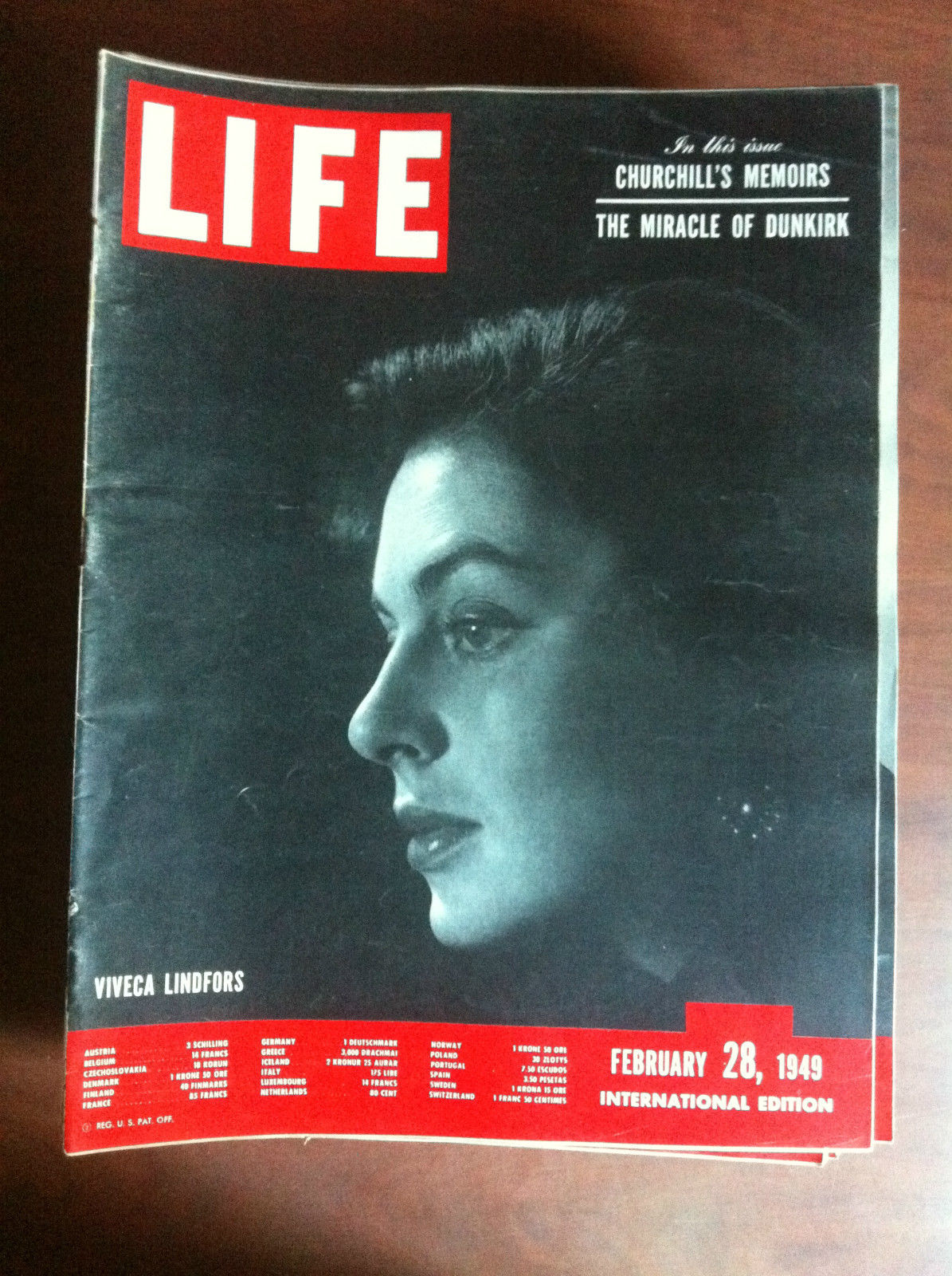 Life international Vol. 6 n^ 5 February 28 1949 Cover …