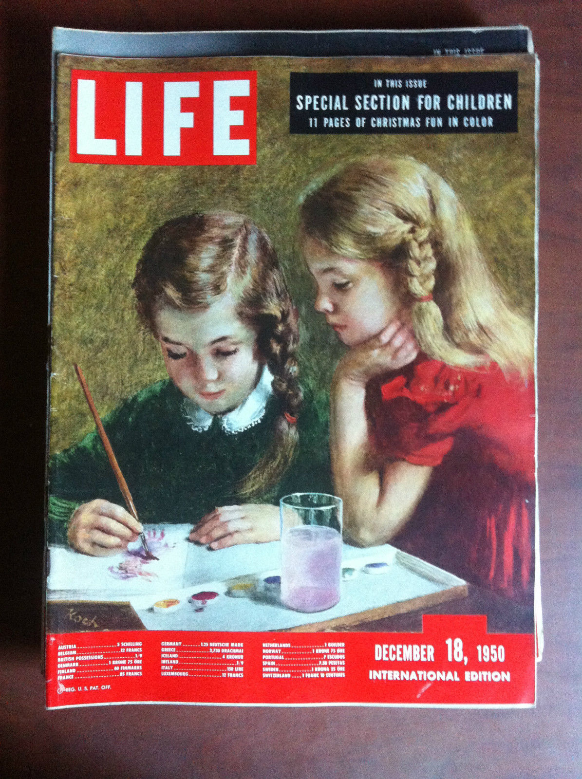 Life international Vol. 9 n^13 December 18 1950 Cover John …