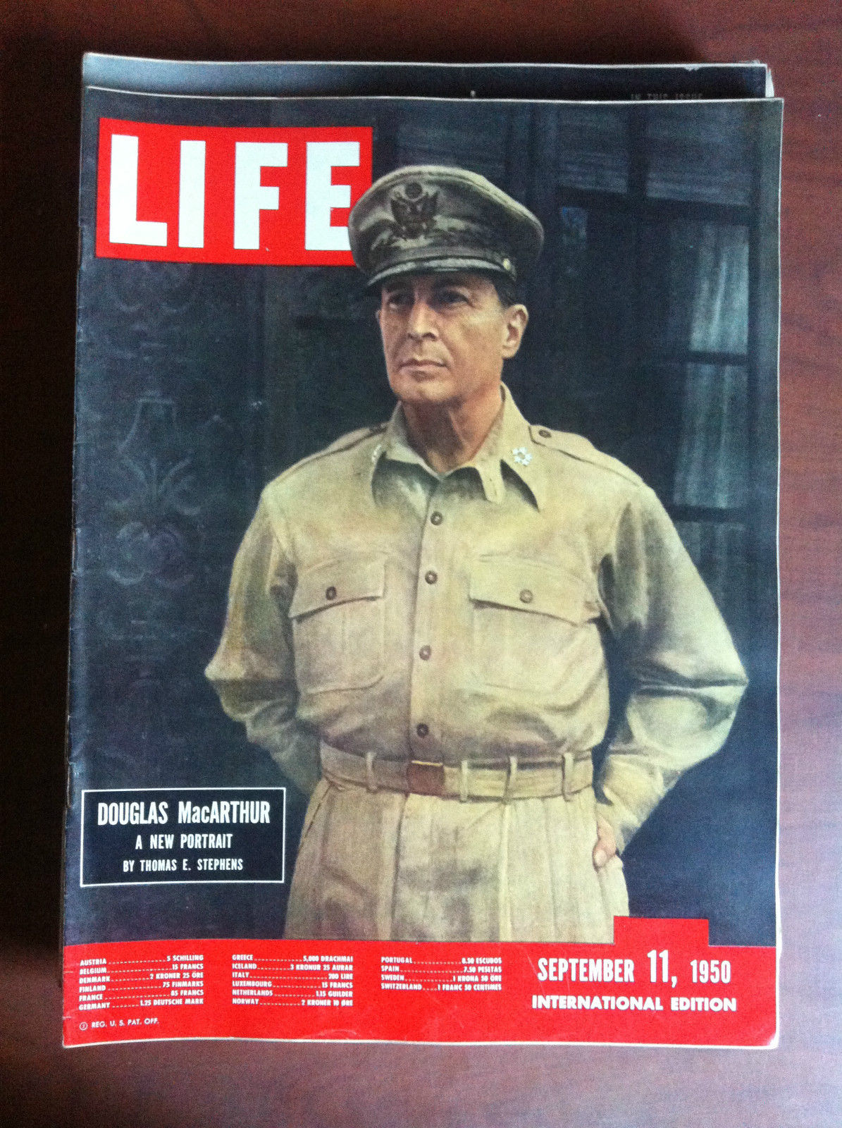 Life international Vol. 9 n^6 September 11, 1950 Cover Douglas …