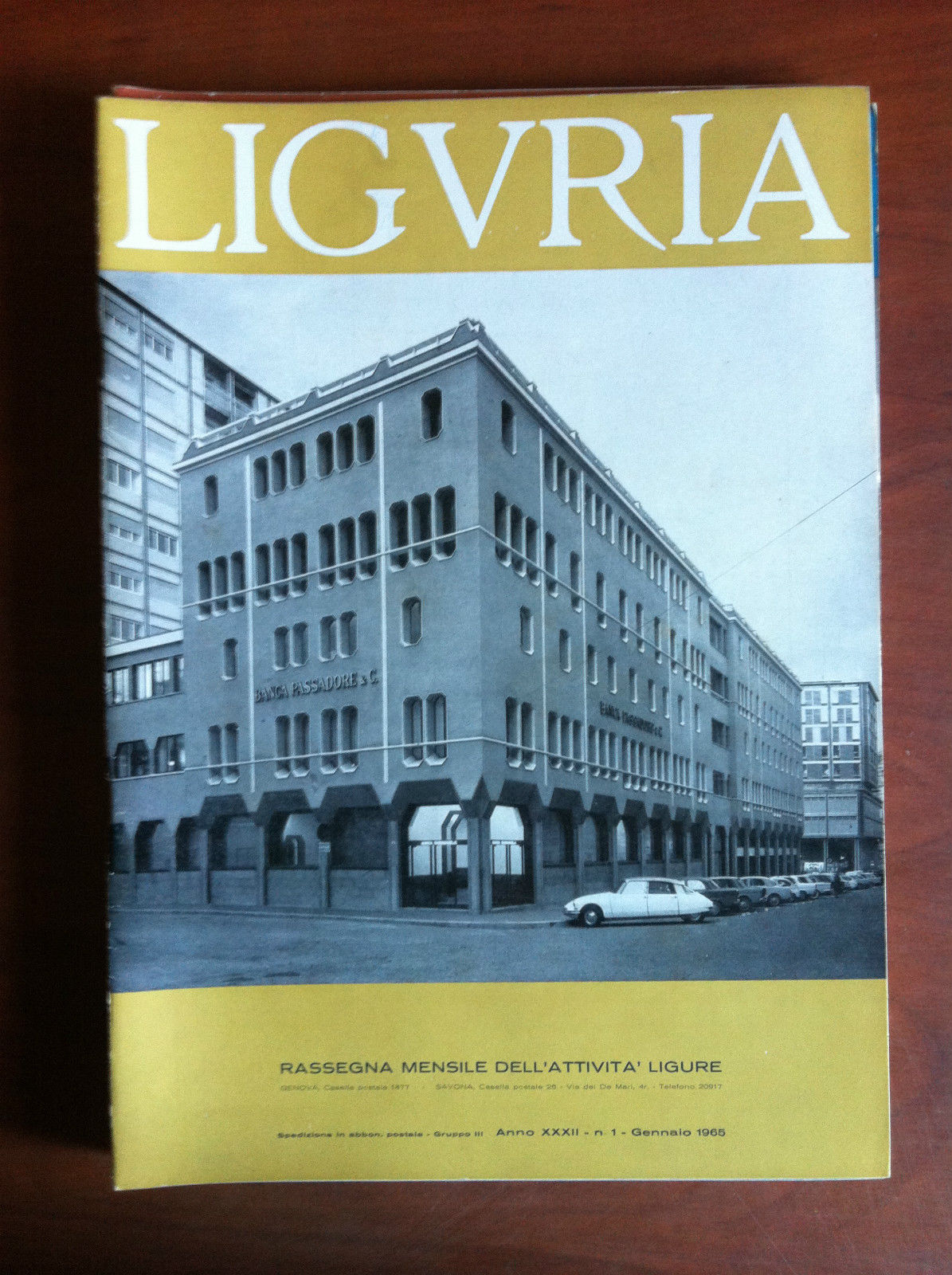 Lifuria Anno XXXII n^ 1 Gennaio 1965 - E10288