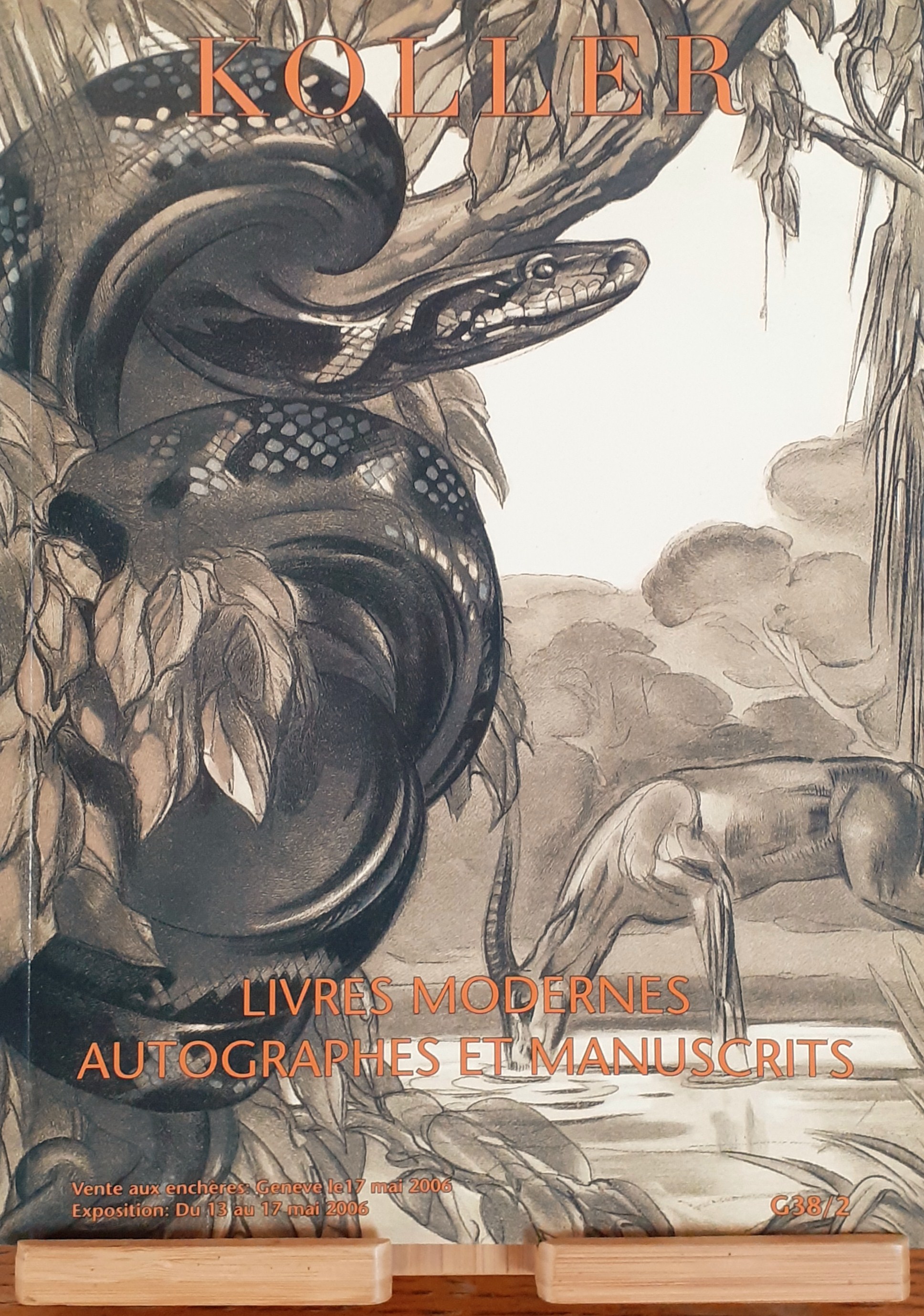Livres Modernes autographes et manuscrits Geneve 2006