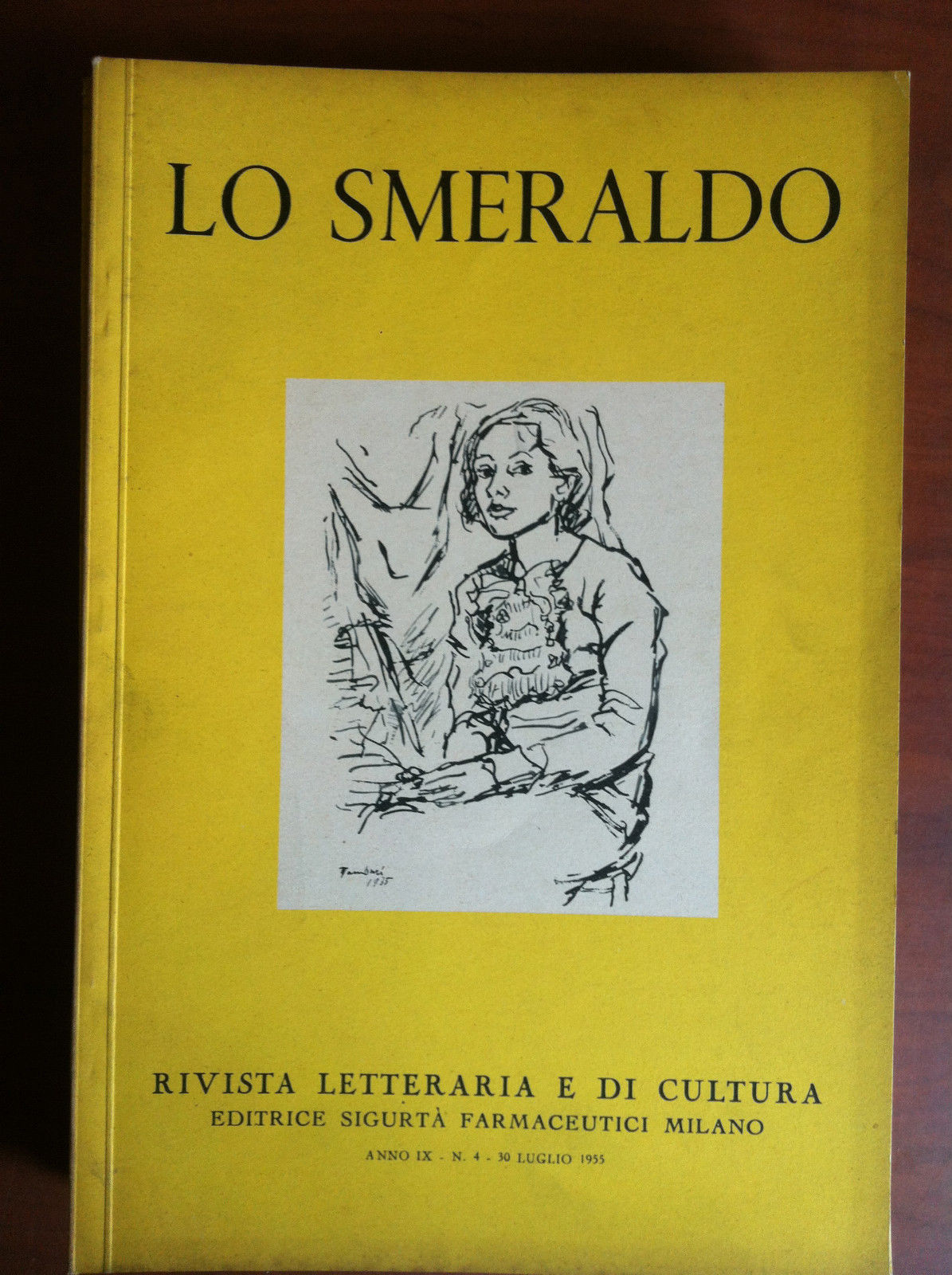 Lo Smeraldo Anno IX n^ 4 - 30 Luglio 1955 …