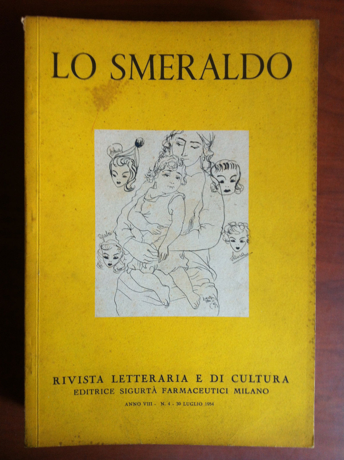 Lo Smeraldo Anno VIII n^ 4 - 30 Luglio 1954 …