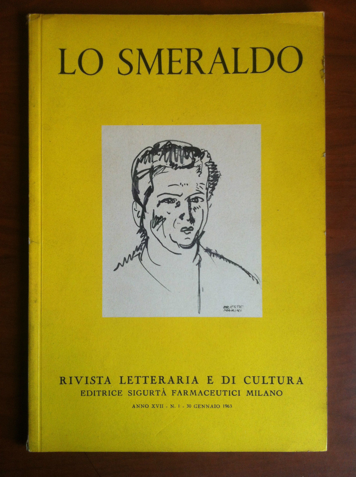 Lo smeraldo Anno XVII n^ 1 - 30 gennaio 1963 …