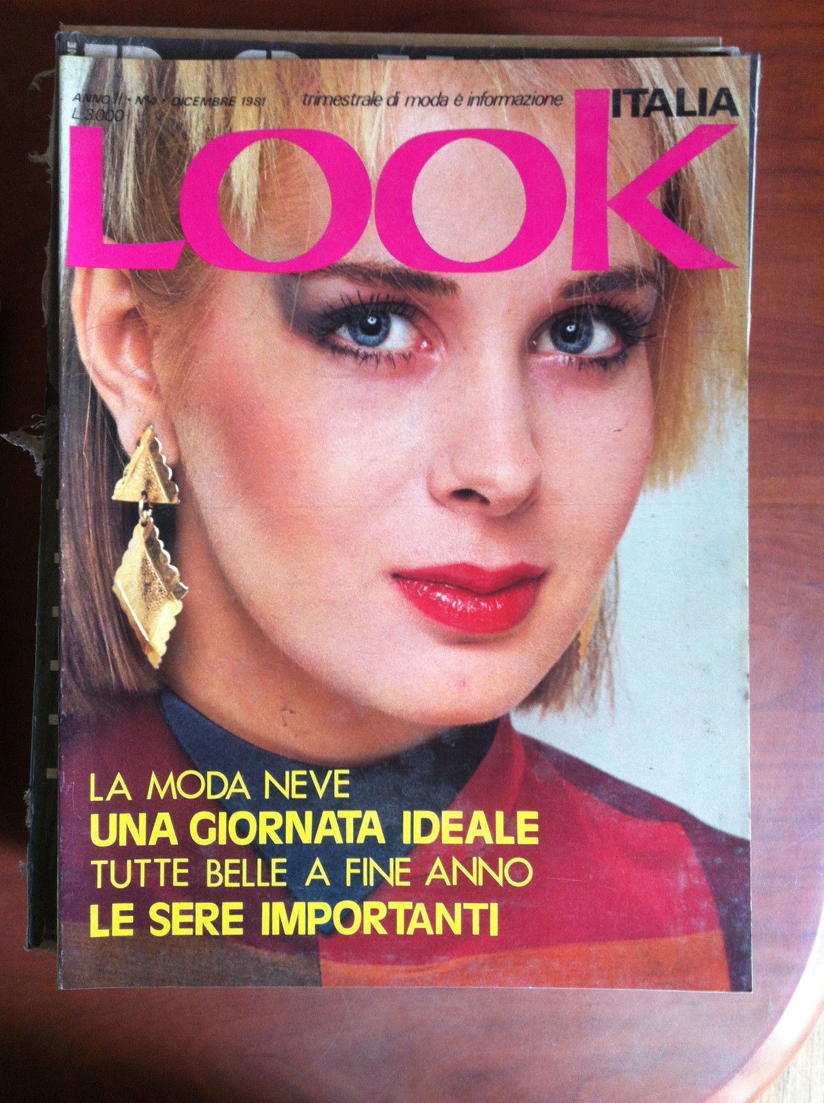 Look Italia Anno II n^ 4 Dicembmbre 1981 - E11927