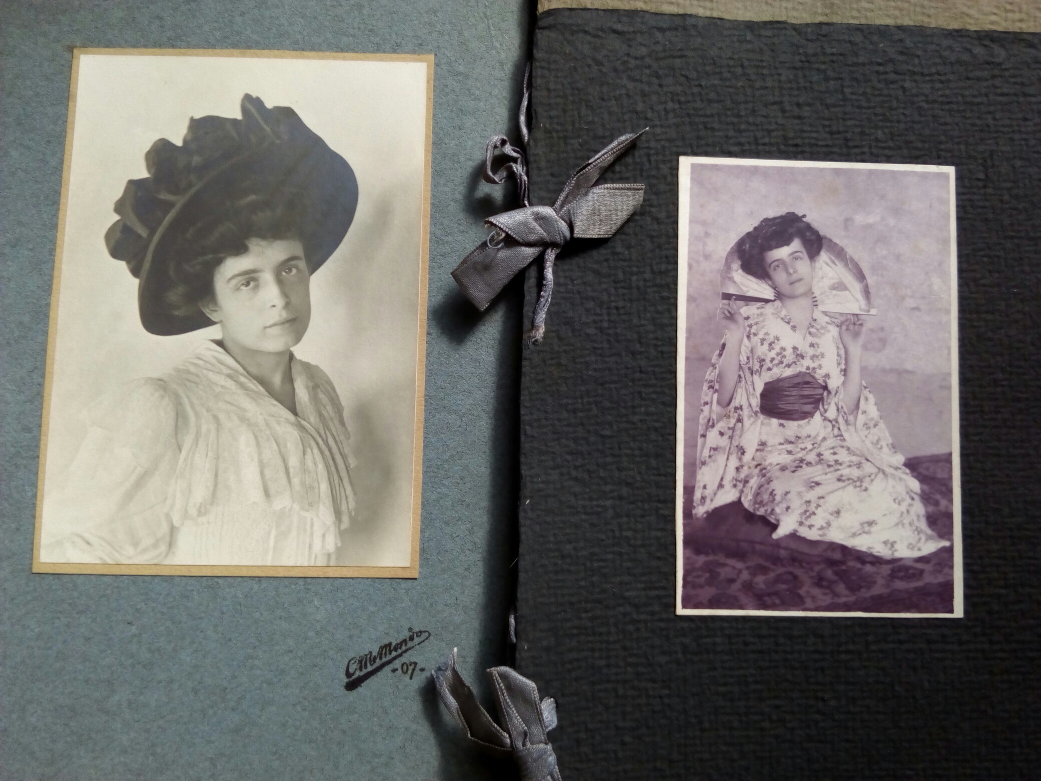 Lotto di 14 fotografie di Mondo Carlo Mario 1905/7