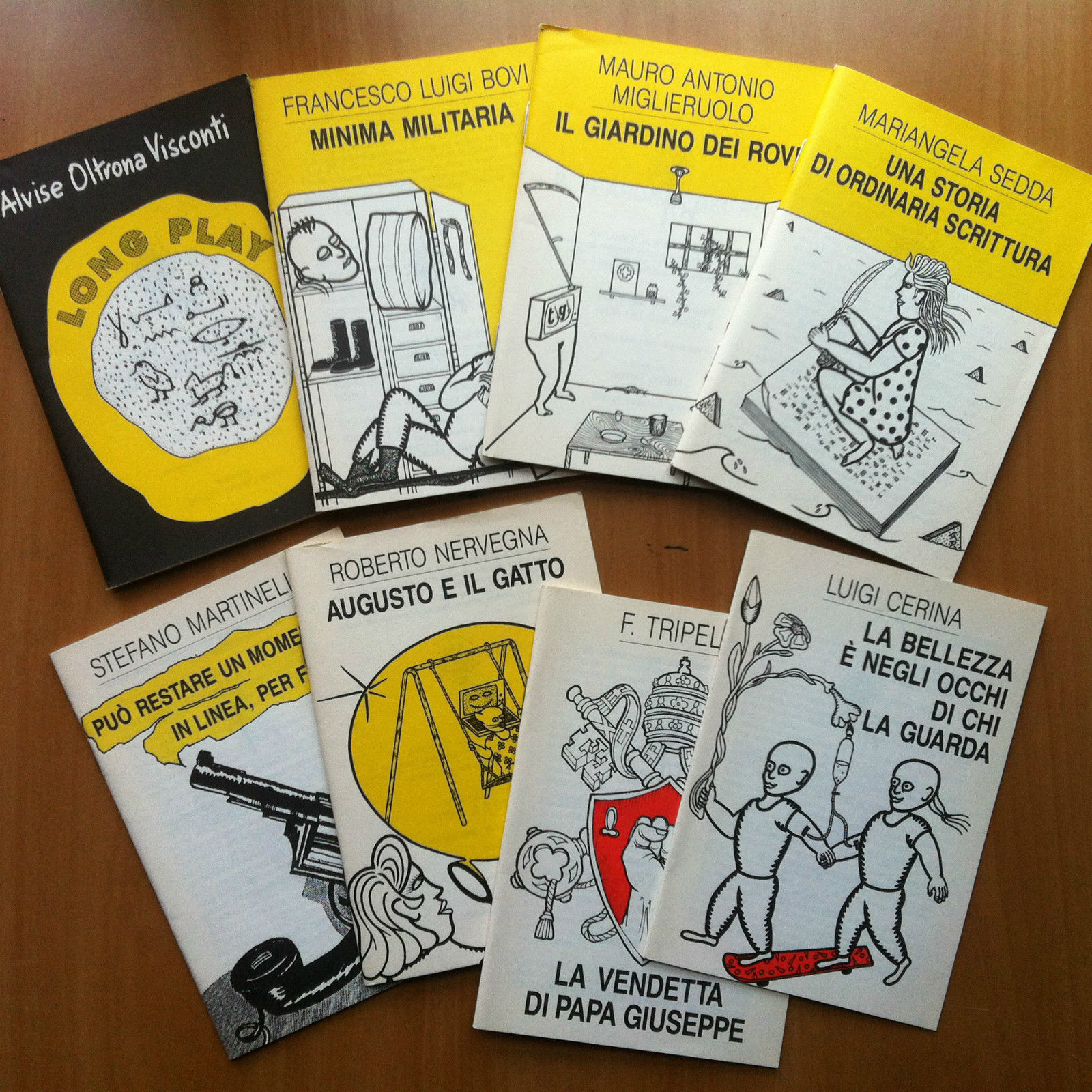 Lotto di 8 libricini "Millelire" Stampa Alternativa 1992/93 - E15820