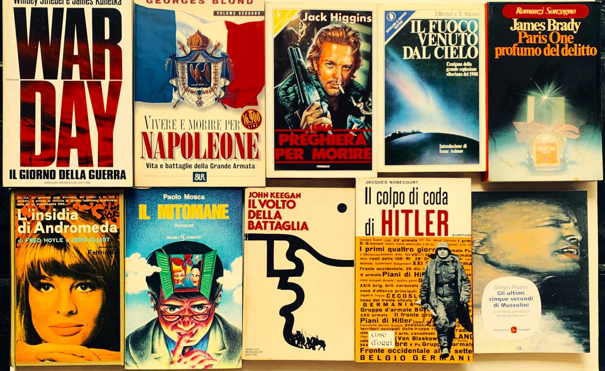 Lotto dieci Libri