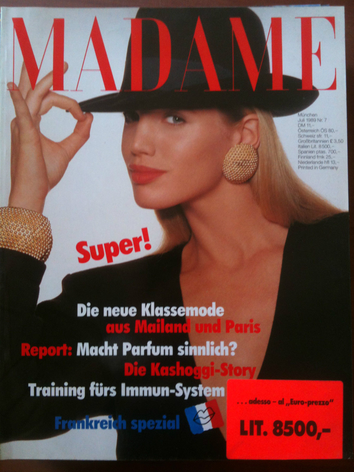 Madame Juli 1989 n^ 7