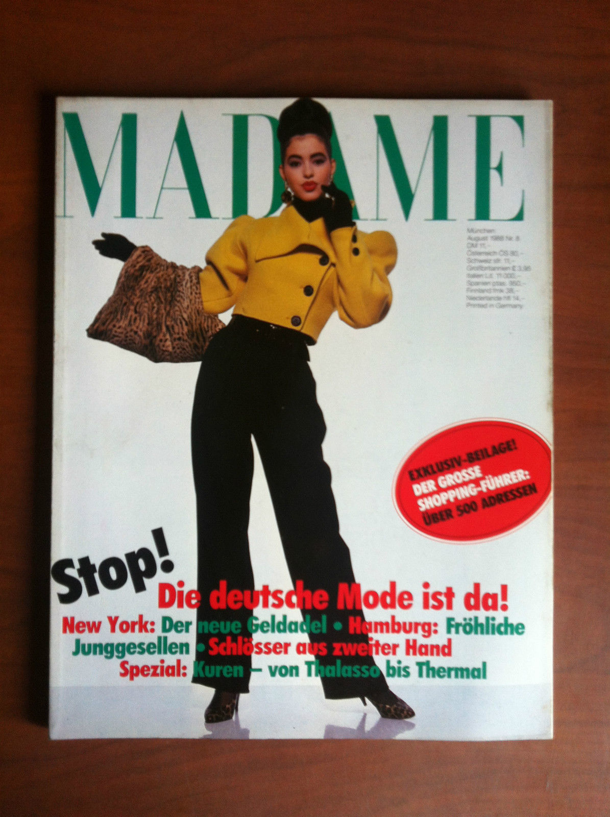Madame n^ 8 August 1988 - E9184