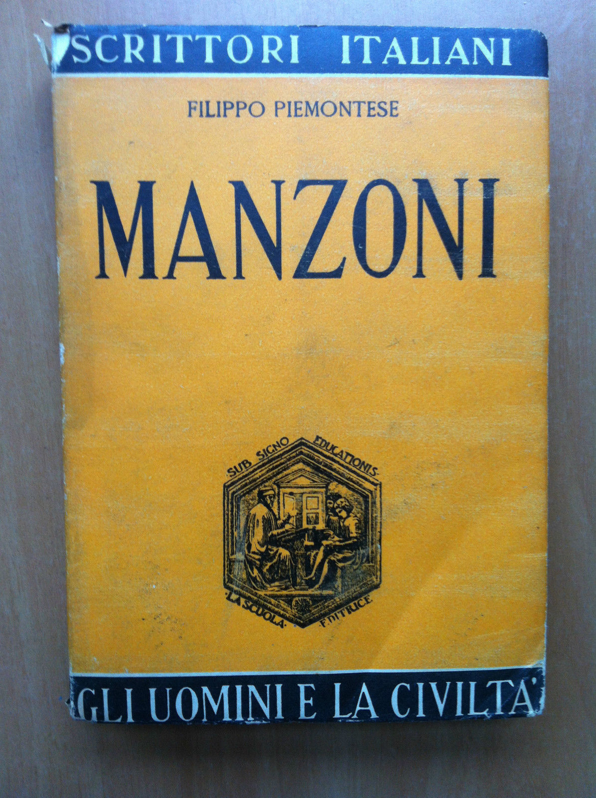 Manzoni Filippo Piemontese Scrittori italiani Gli uomini e la civiltà …