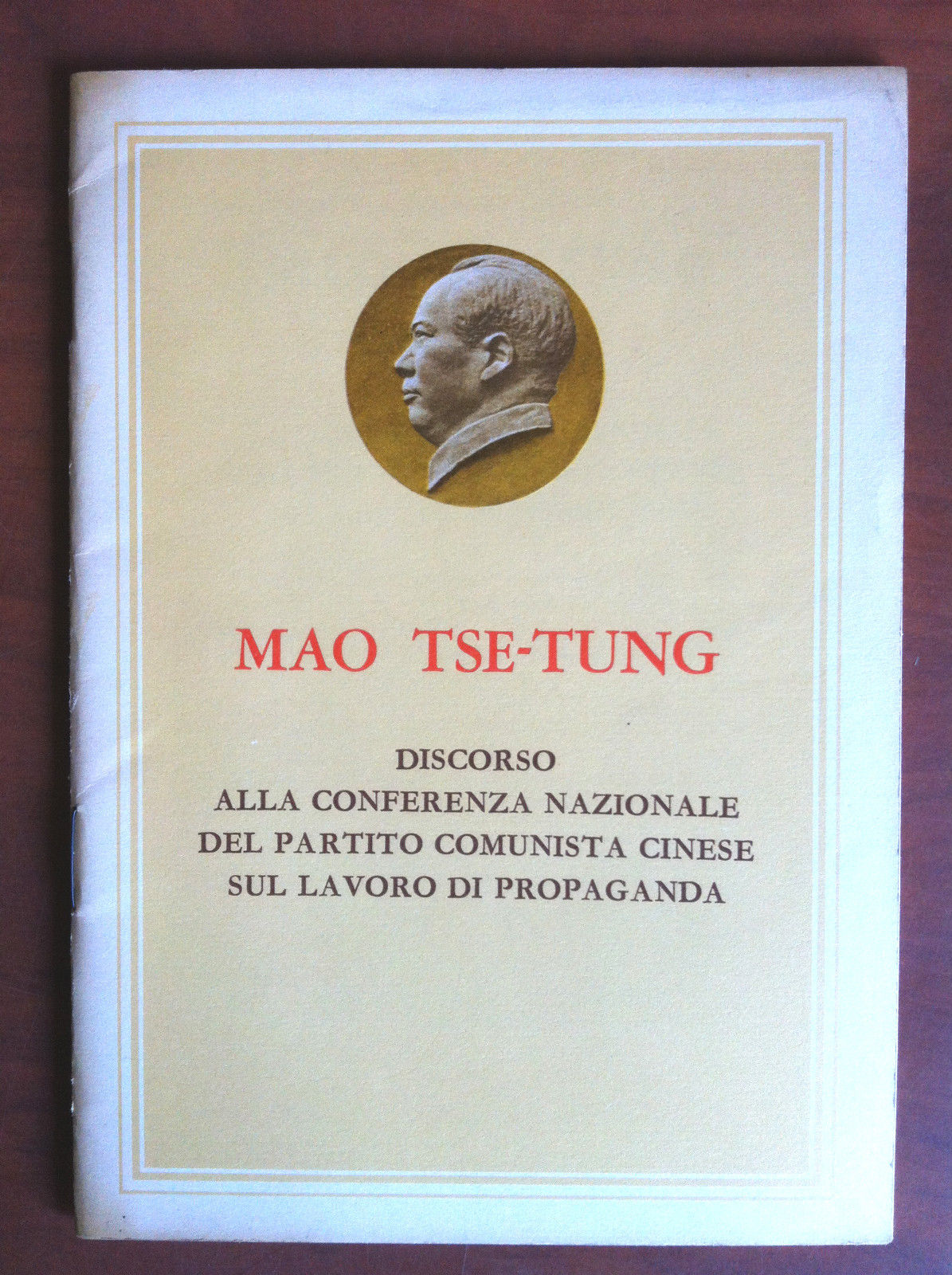 Mao Tse-Tung discorso conferenza nazionale 1968 - E13346