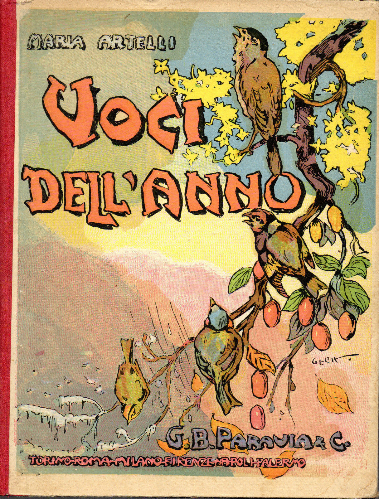Maria Artelli Voci dell'anno illustrato 1930
