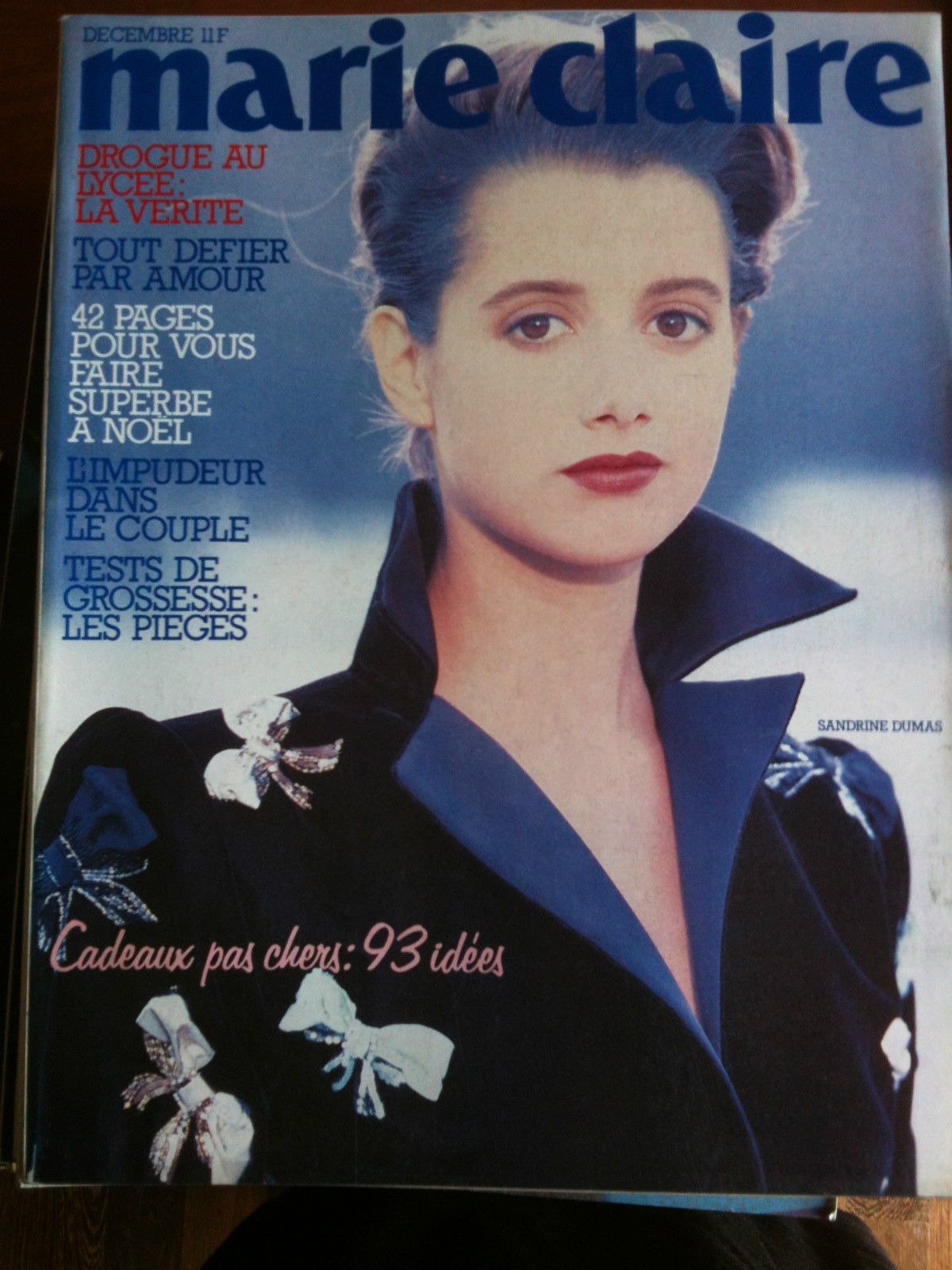 Marie Claire n^ 412 decembre 1986