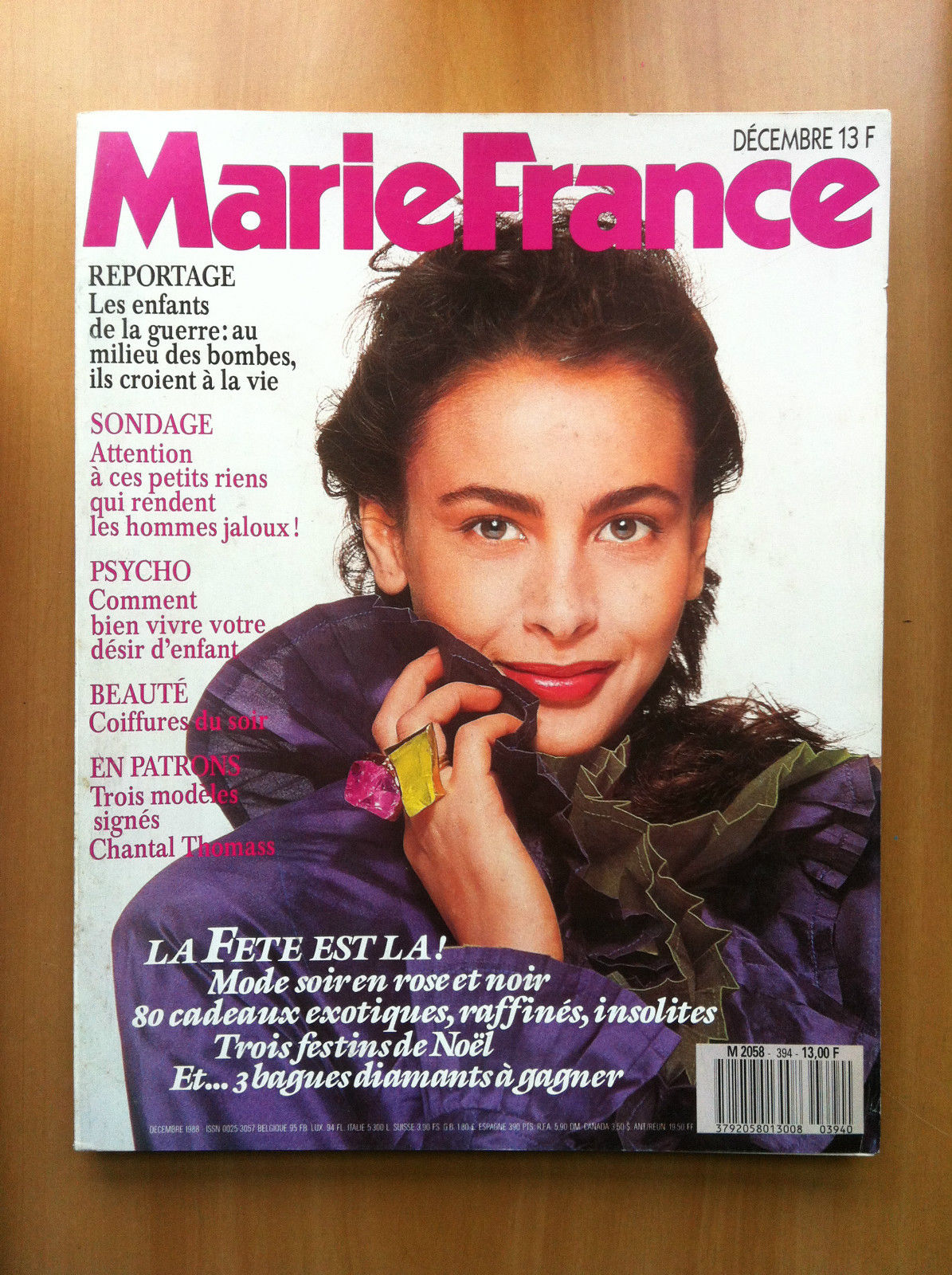 Marie France Décembre 1988 - E15742