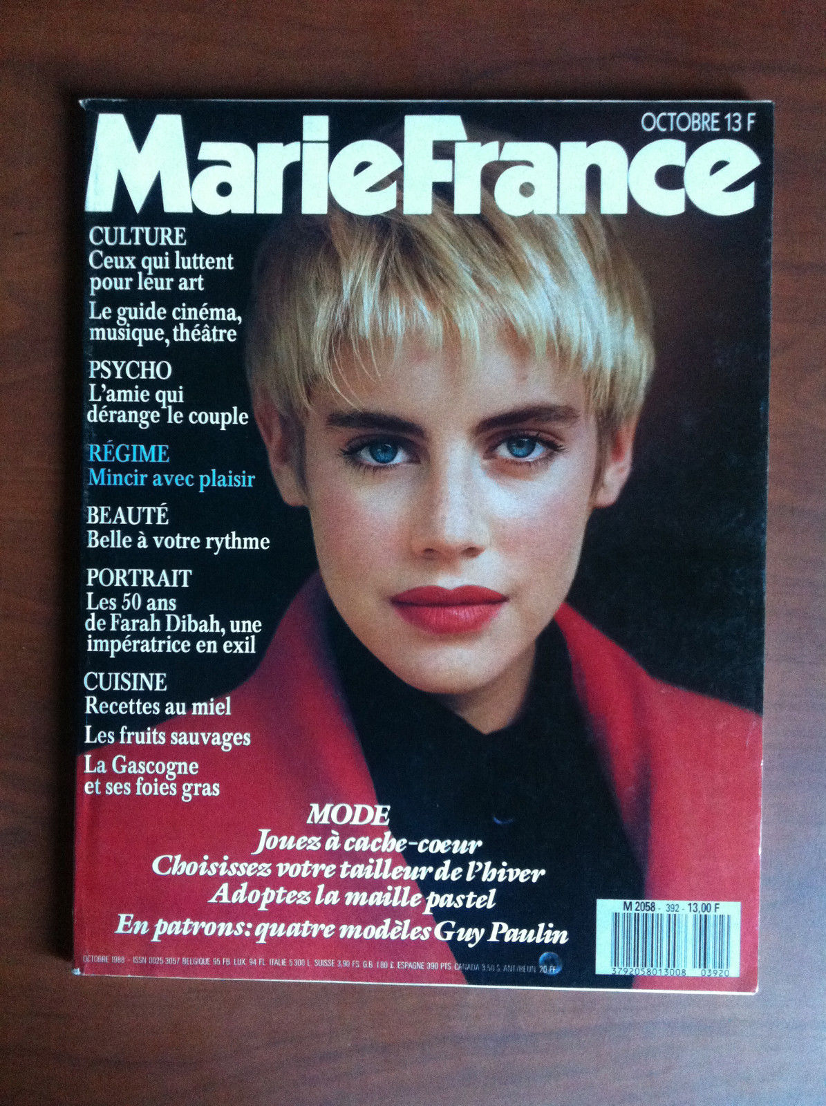 Marie France Octobre 1988 - E13054