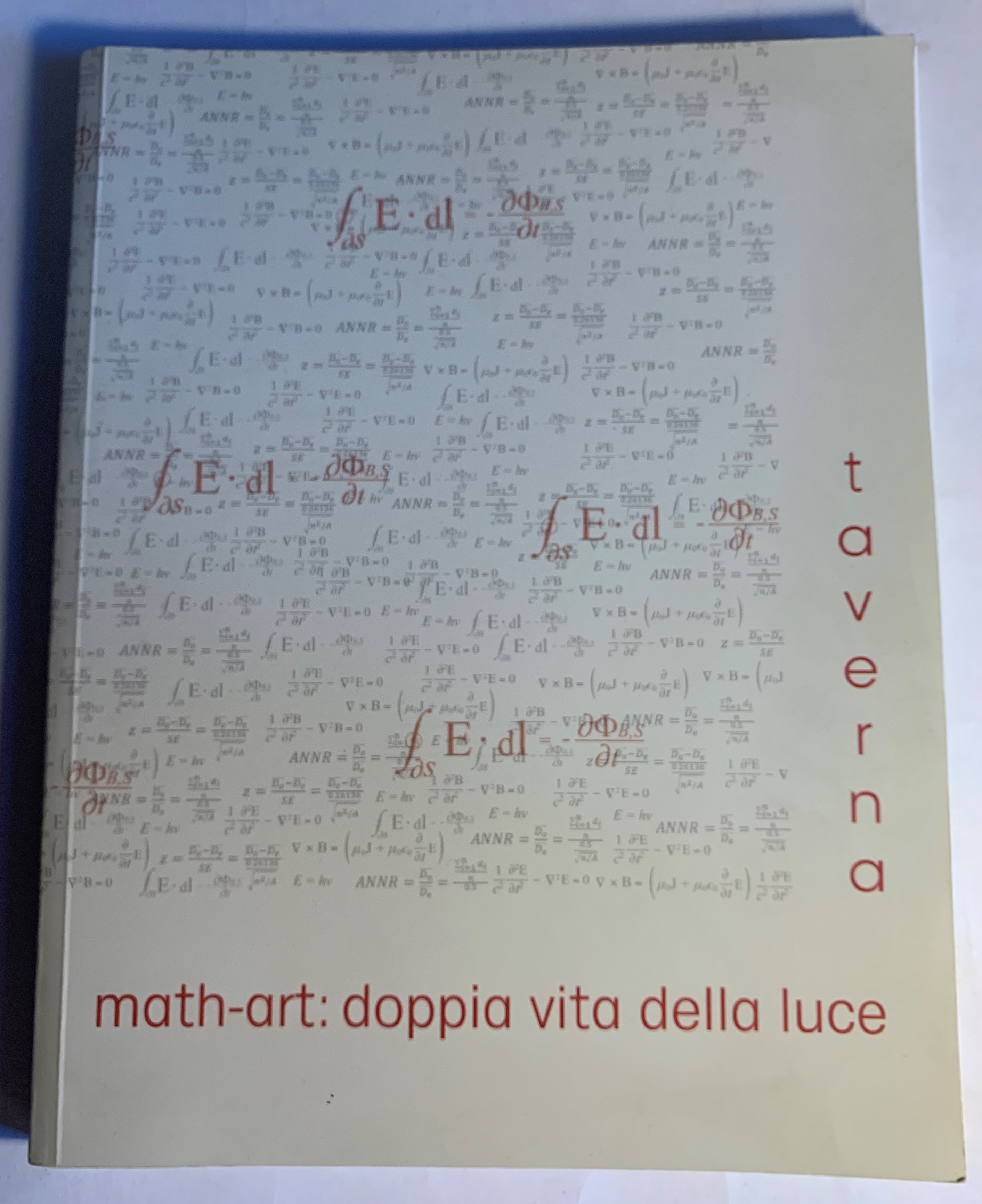 math-art: doppia vita della luce: attilio taverna (Torino, Castello del …