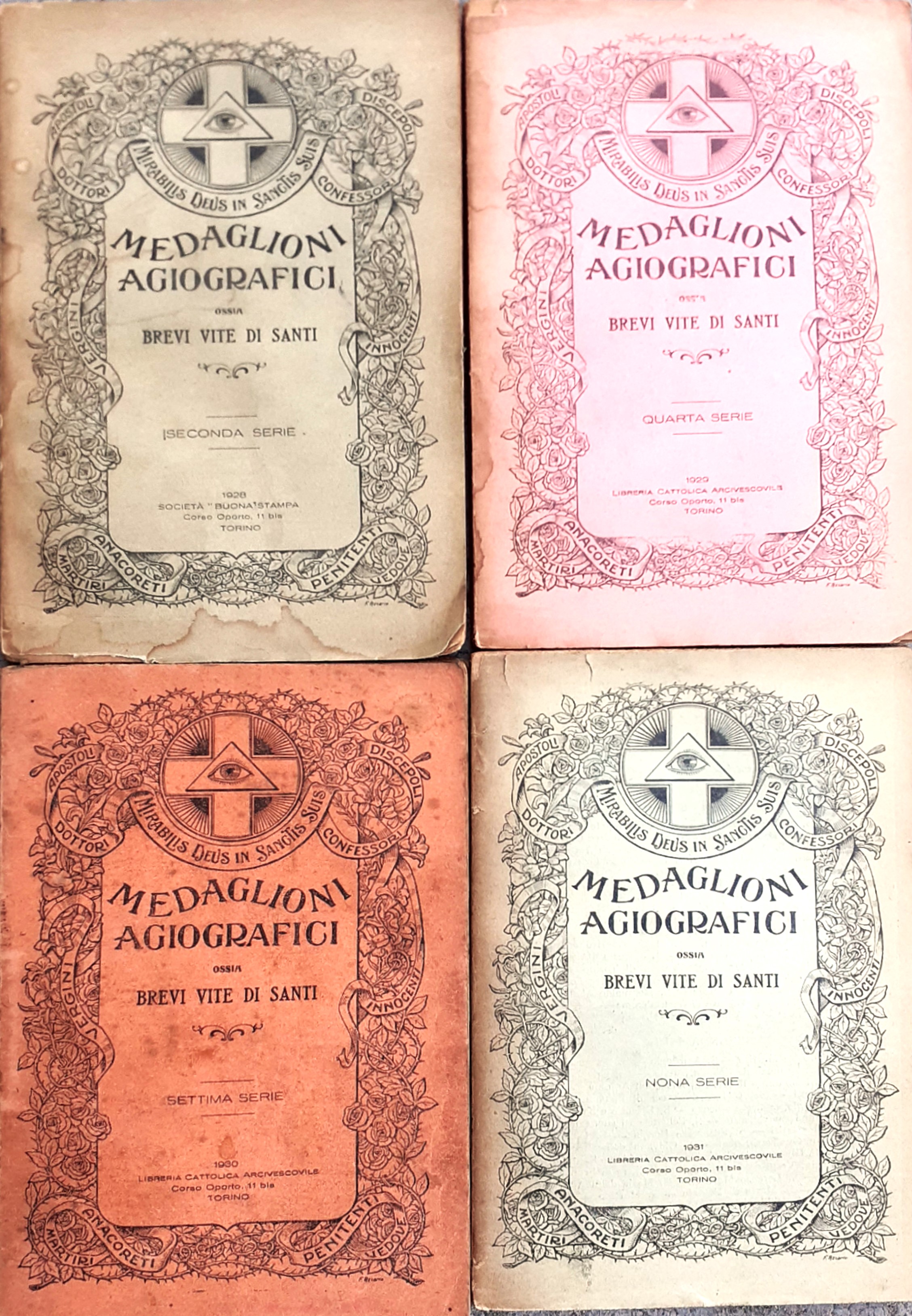 Medaglioni Agiografici ossia Brevi vite di Santi