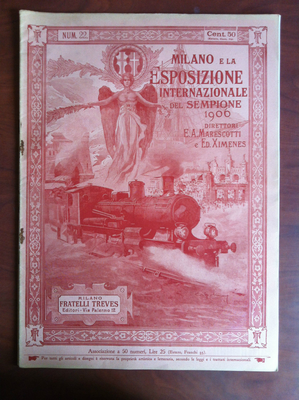 Milano e la Esposizione Internazionale del Sempione 1906 n^ 22 …