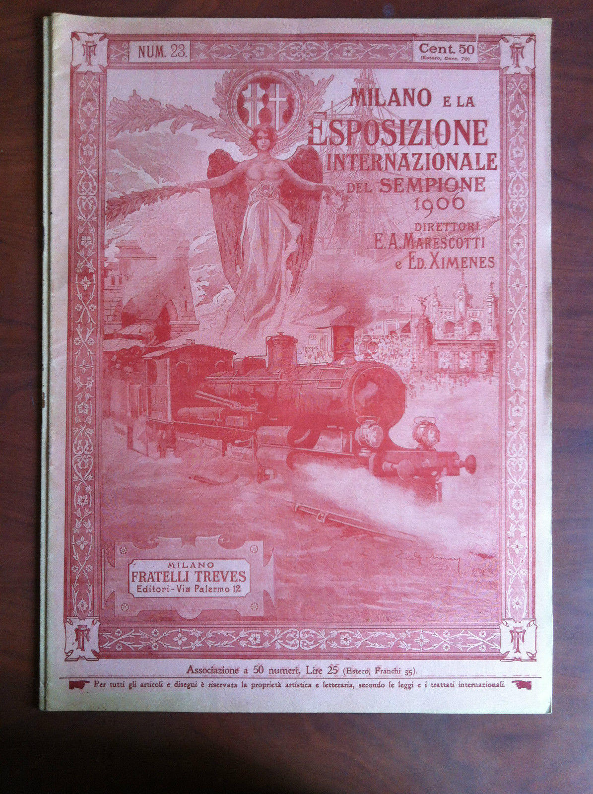 Milano e la Esposizione Internazionale del Sempione 1906 n^ 23 …