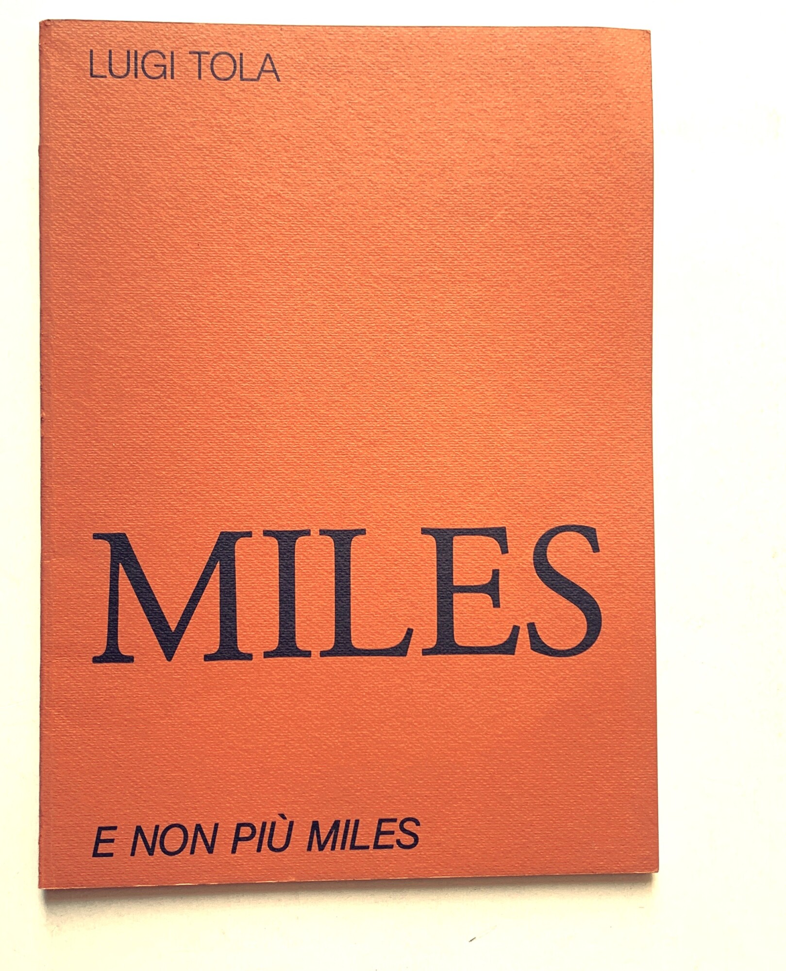 Miles e non più miles