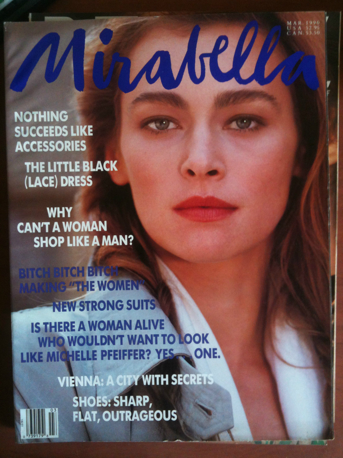 MIRABELLA March 1990 Cover: Joanna Pacula - E8699