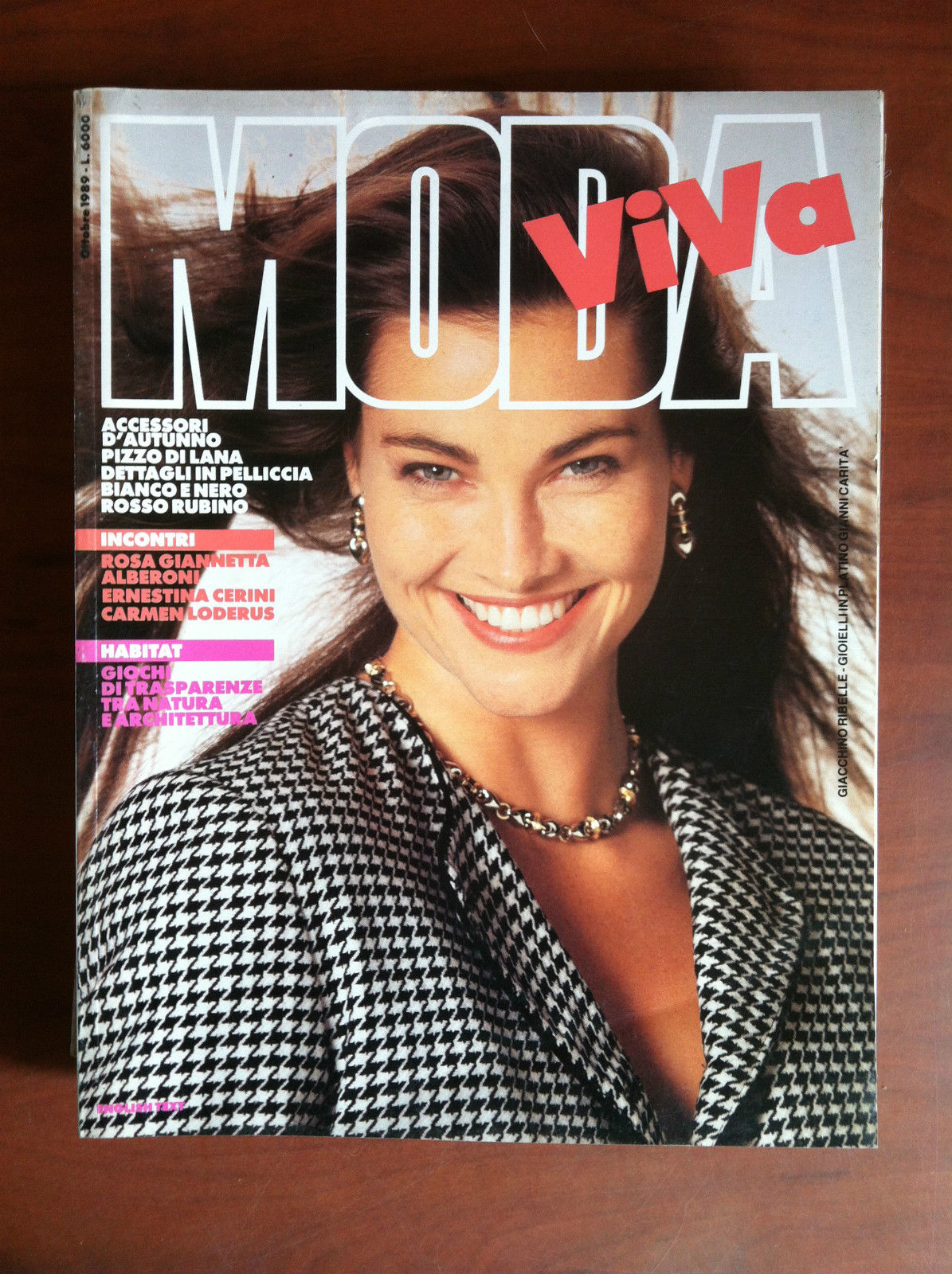 Moda Viva Anno IV n^ 30 Ottobre 1989 - E11102