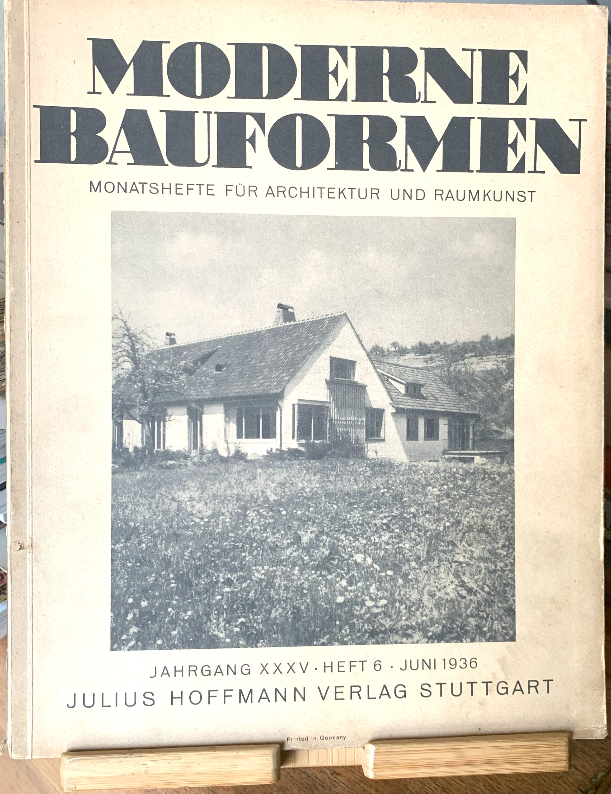Moderne Bauformen. Monatshefte für Architektur und Raumkunst