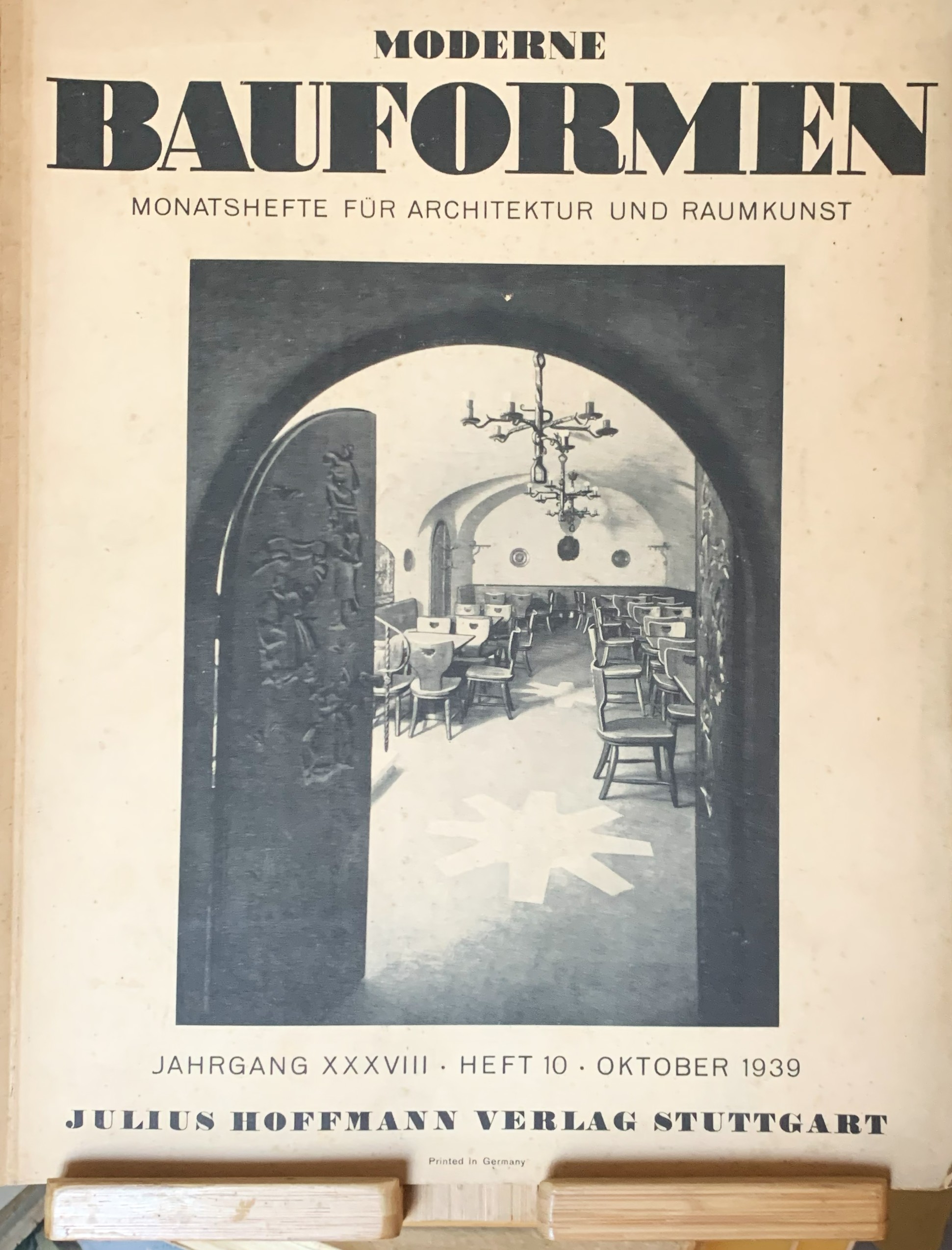 Moderne Bauformen. Monatshefte für Architektur und Raumkunst